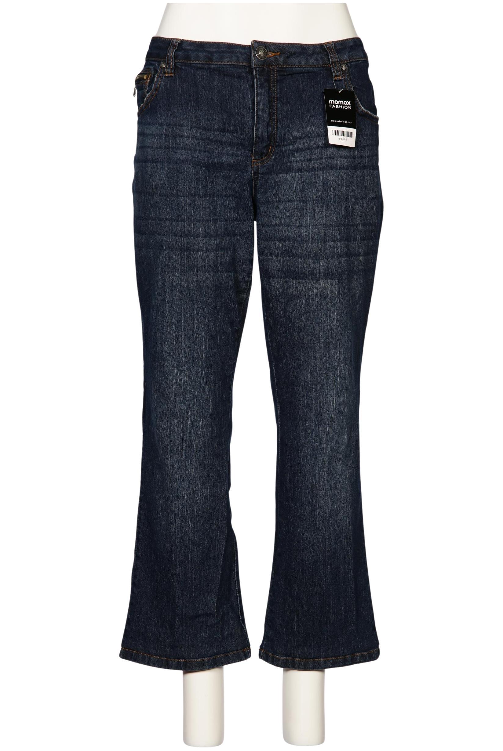

sheego Damen Jeans, marineblau, Gr. 48