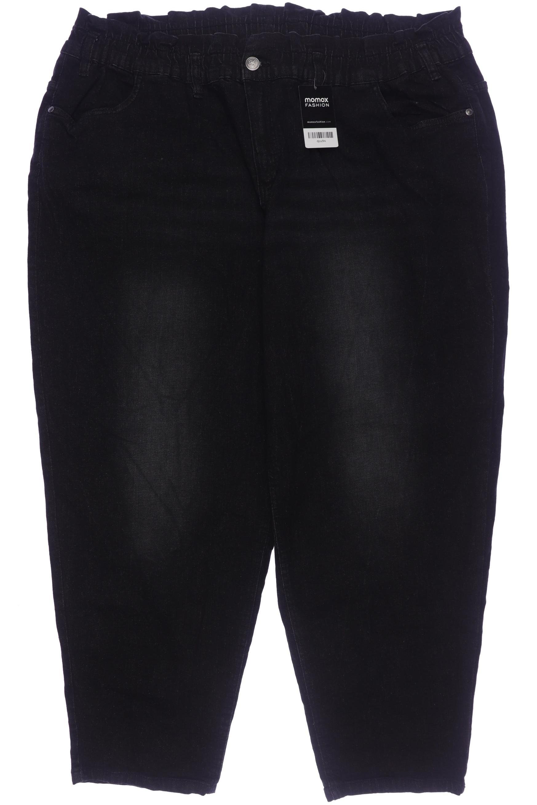 

sheego Damen Jeans, schwarz, Gr. 56