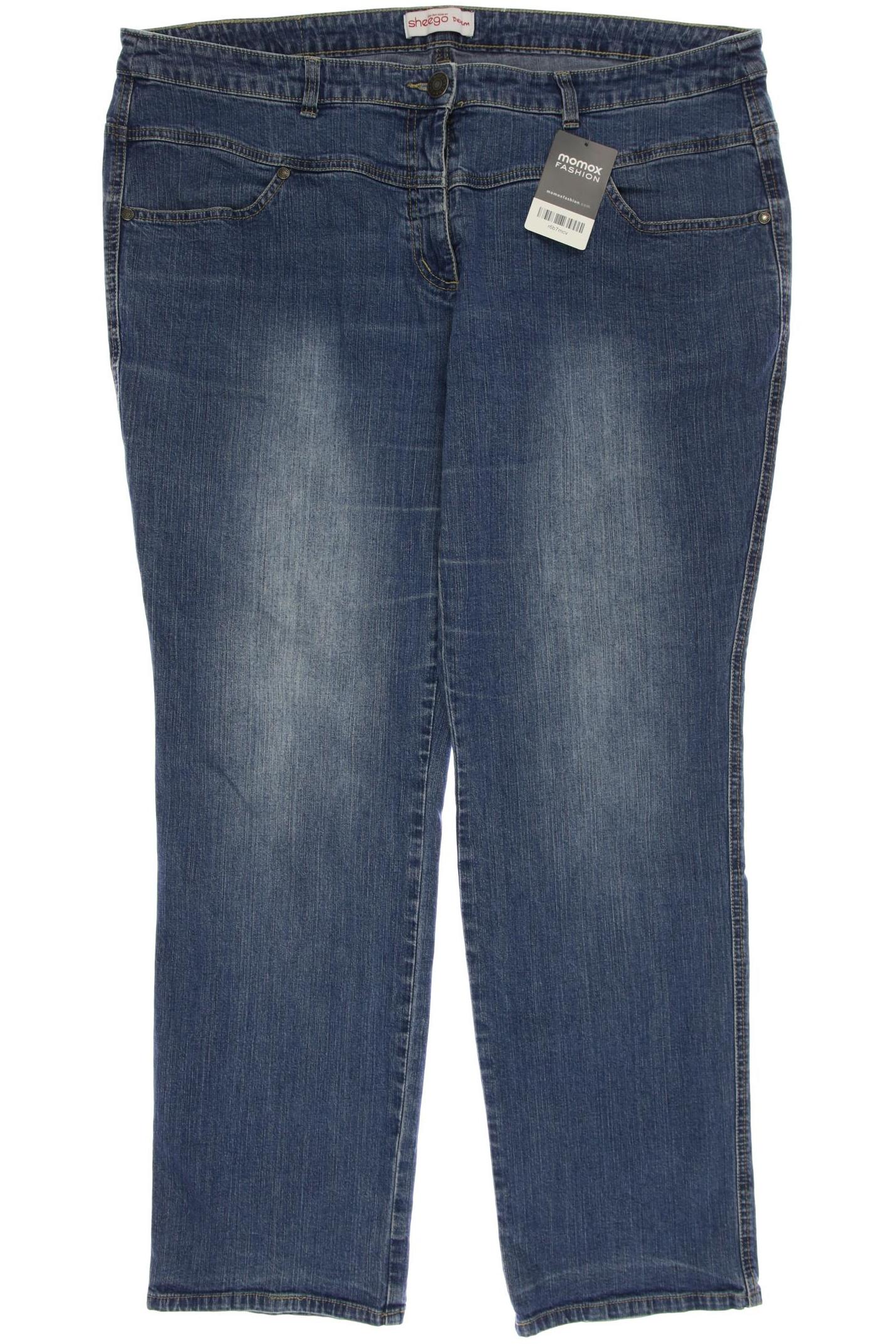 

sheego Damen Jeans, blau