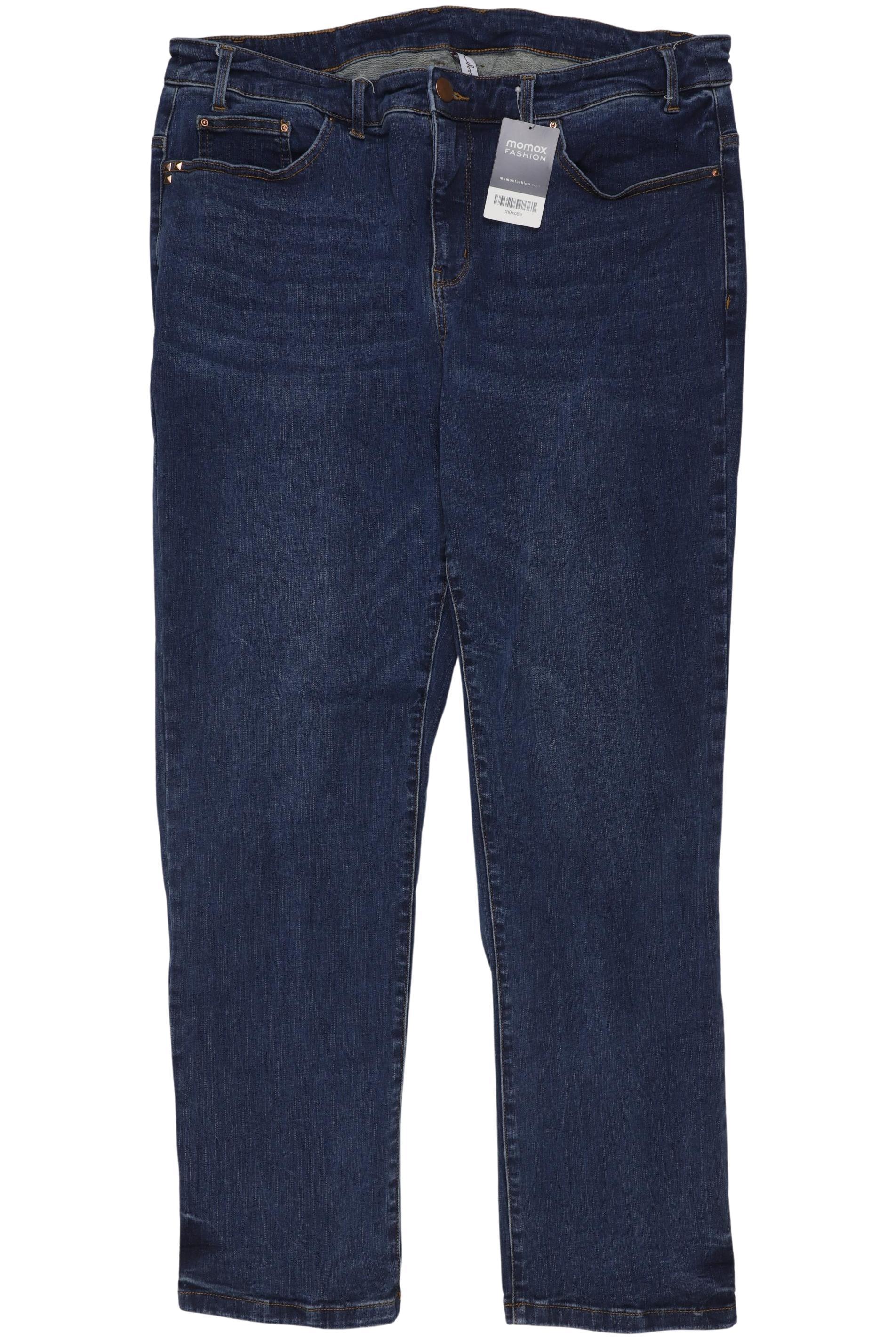 

sheego Damen Jeans, blau, Gr. 50