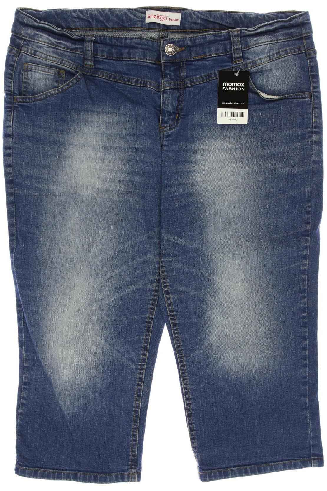 

sheego Damen Jeans, blau