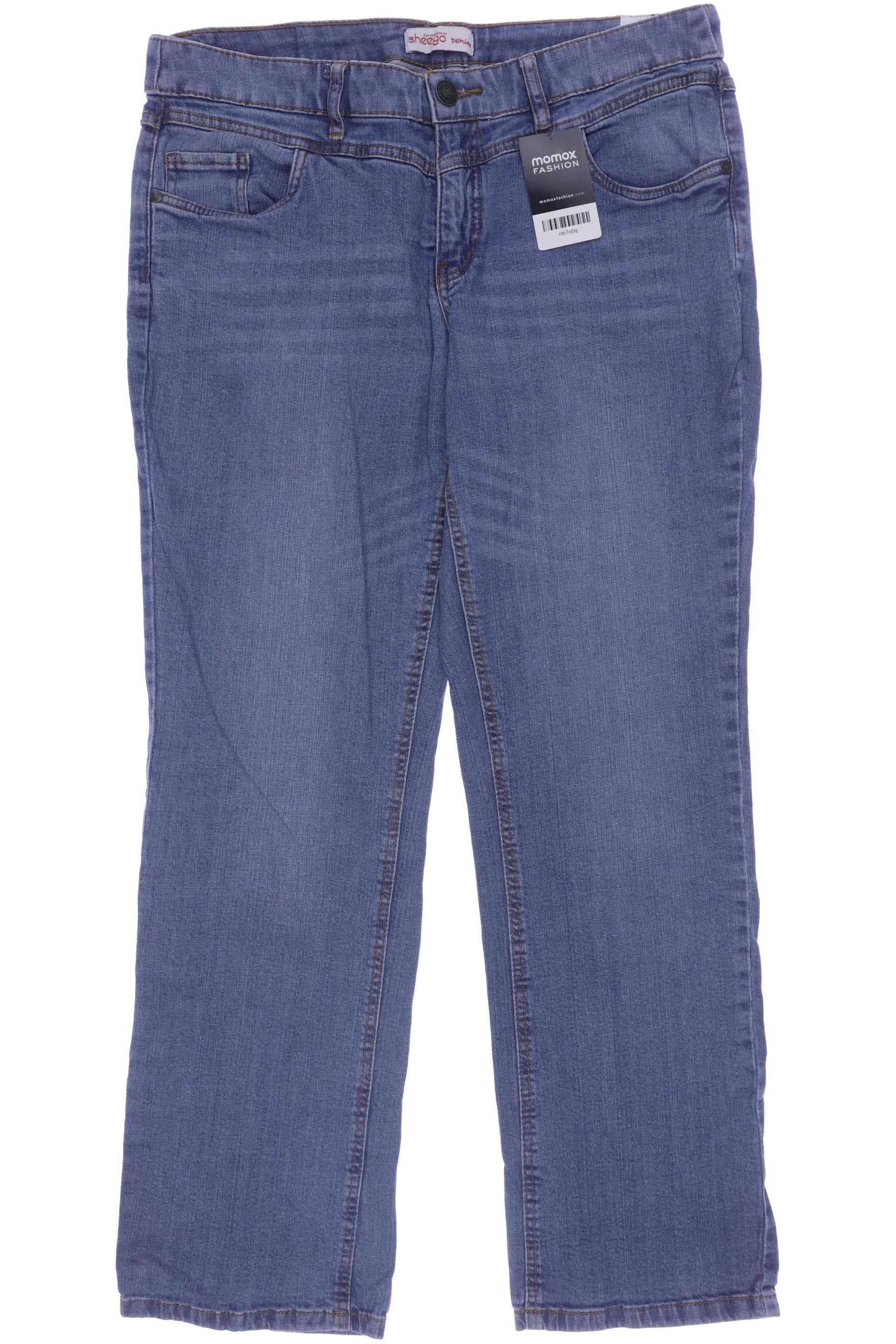 

sheego Damen Jeans, blau