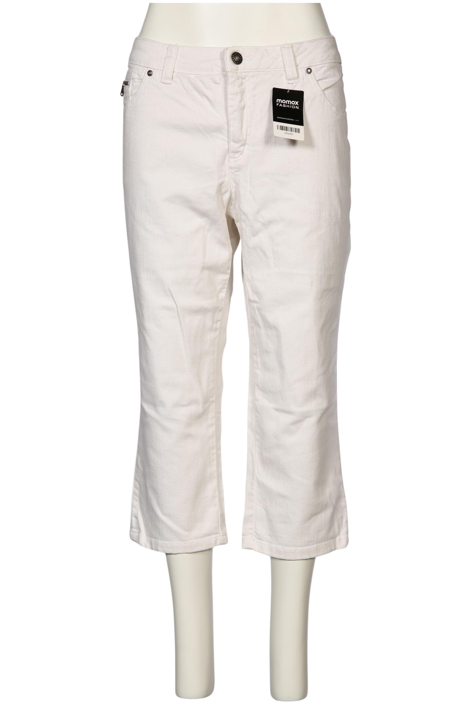 

sheego Damen Jeans, weiß, Gr. 48