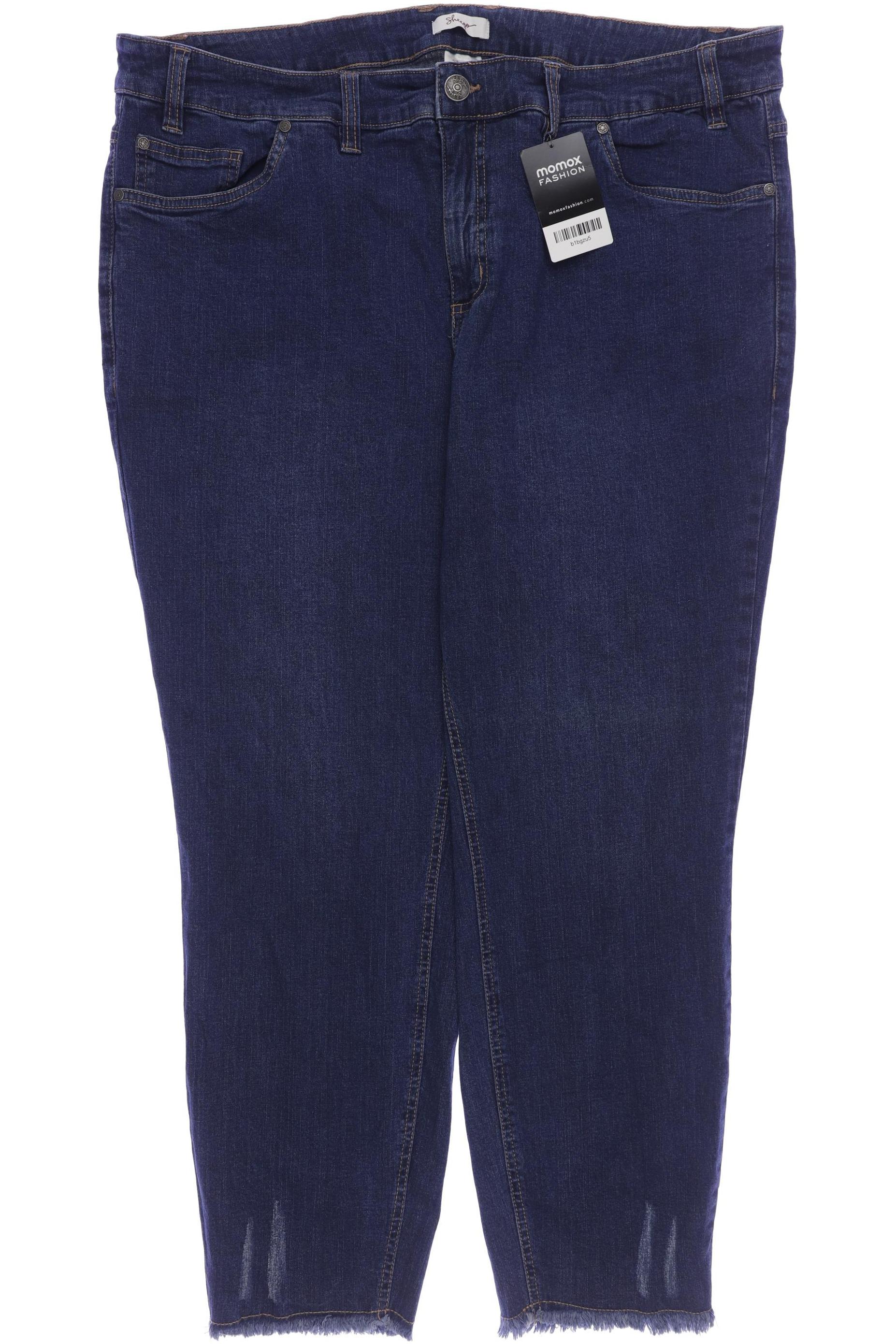 

sheego Damen Jeans, marineblau, Gr. 50