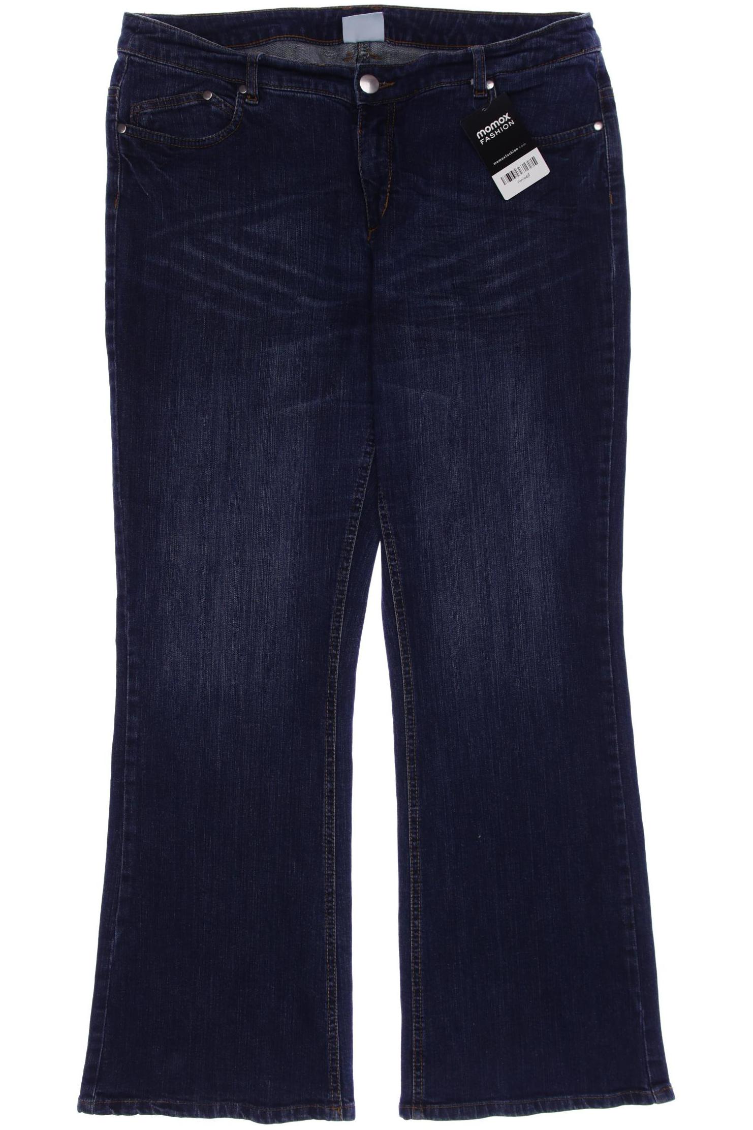 

sheego Damen Jeans, marineblau, Gr. 46