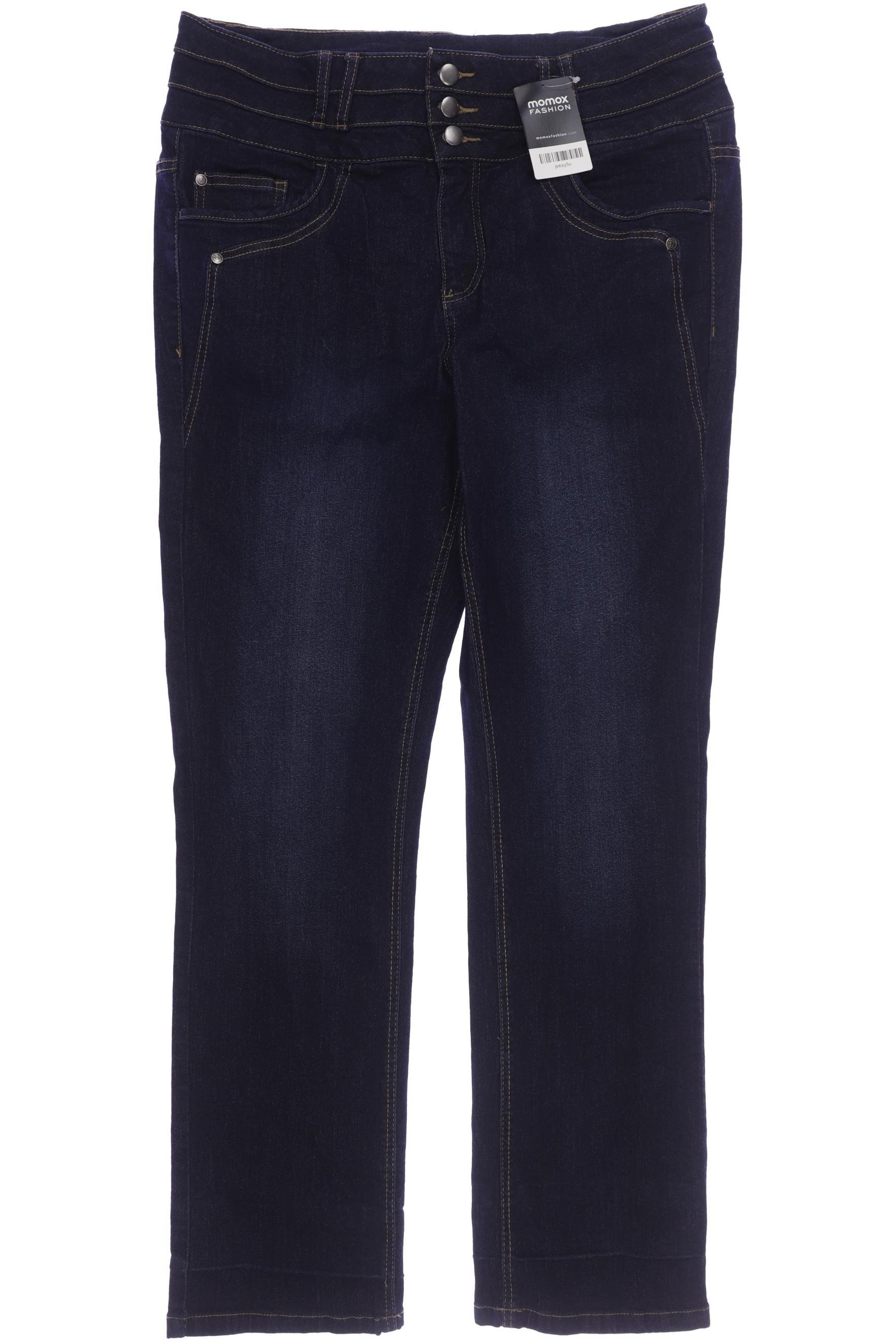 

sheego Damen Jeans, marineblau, Gr. 46