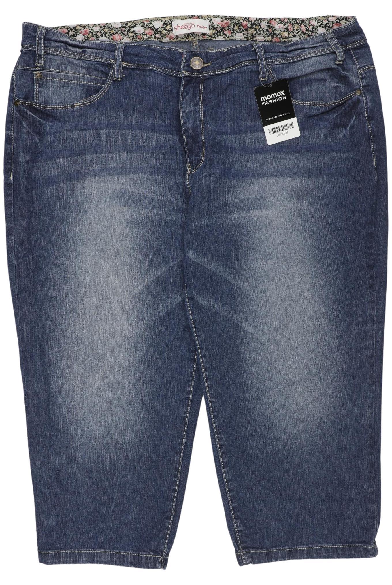 

sheego Damen Jeans, blau, Gr. 50