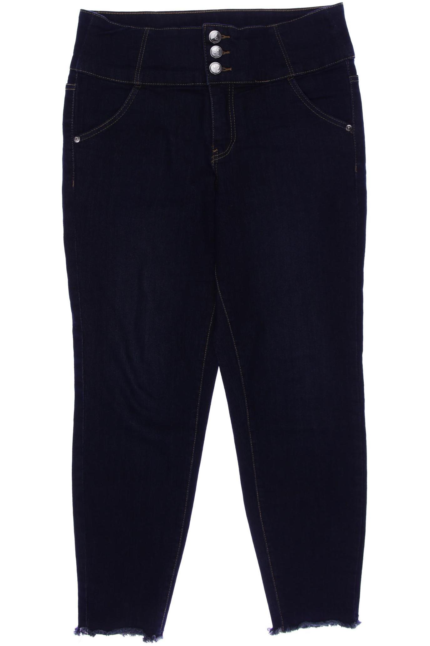 

sheego Damen Jeans, marineblau, Gr. 42