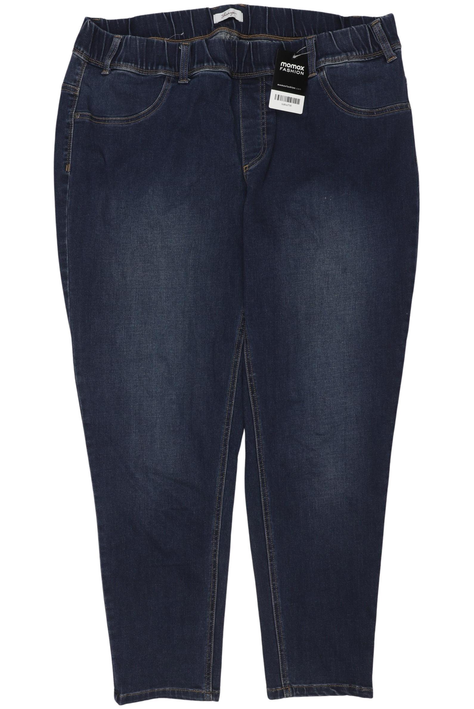 

sheego Damen Jeans, marineblau, Gr. 44