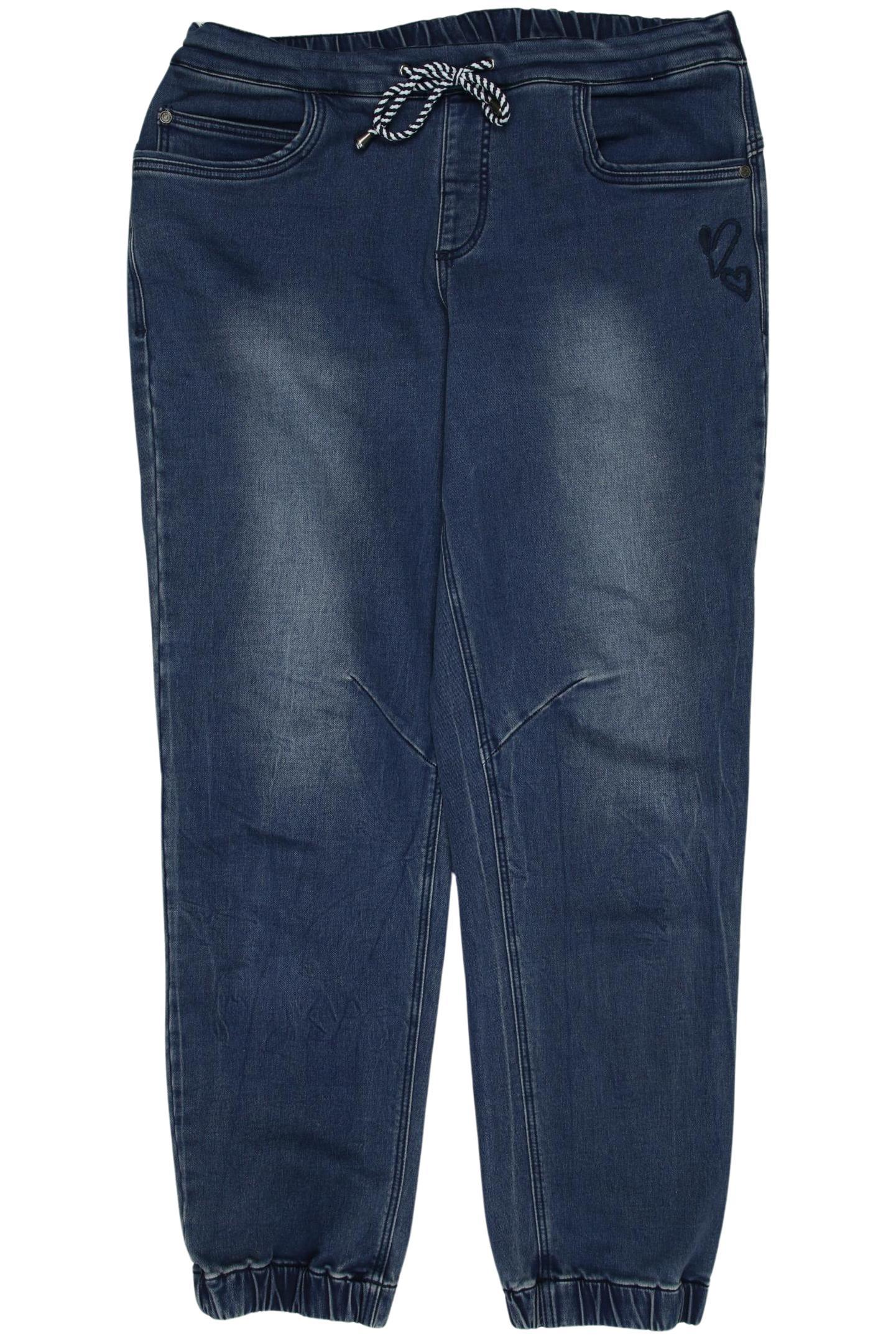 

sheego Damen Jeans, marineblau, Gr. 46