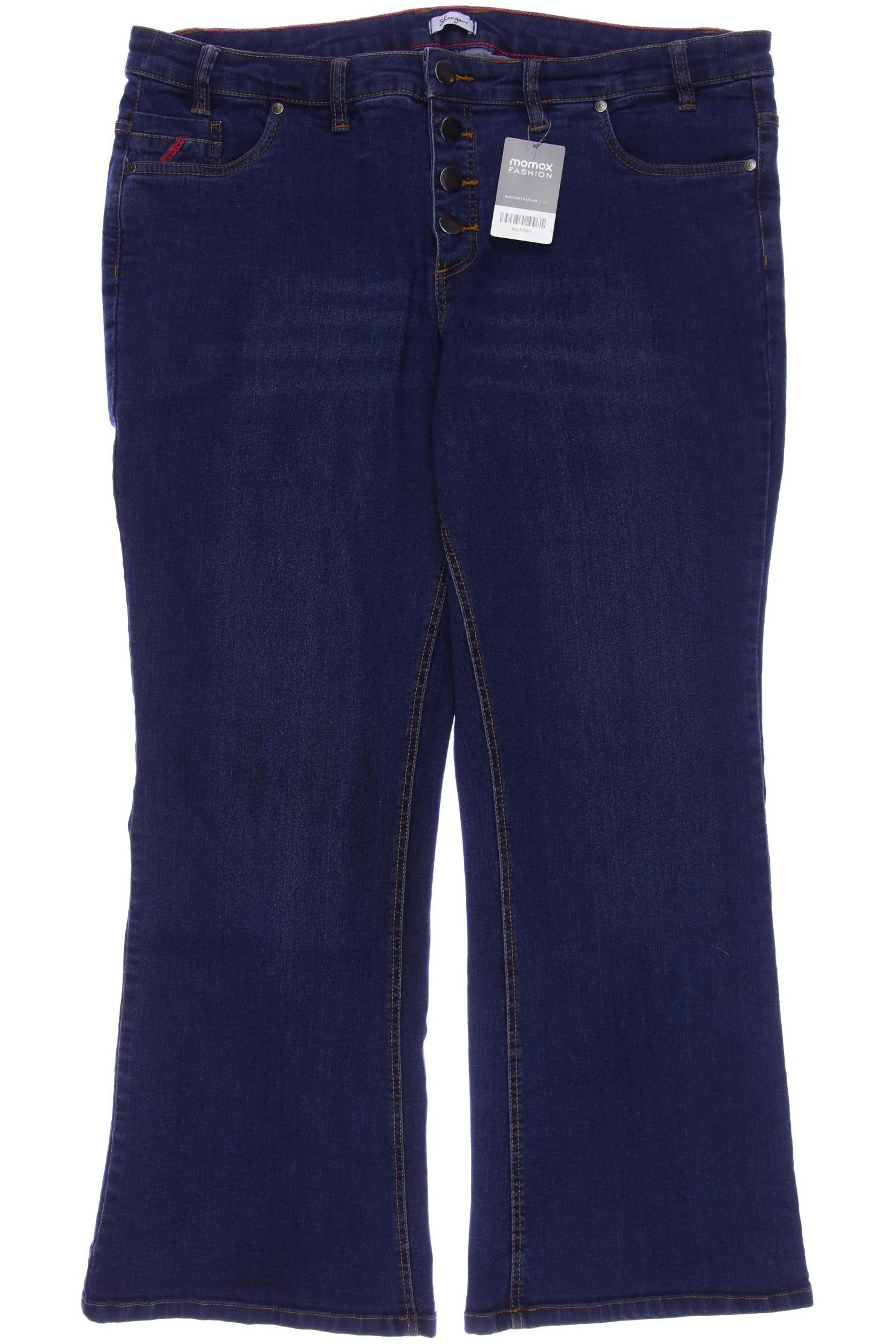 

sheego Damen Jeans, blau