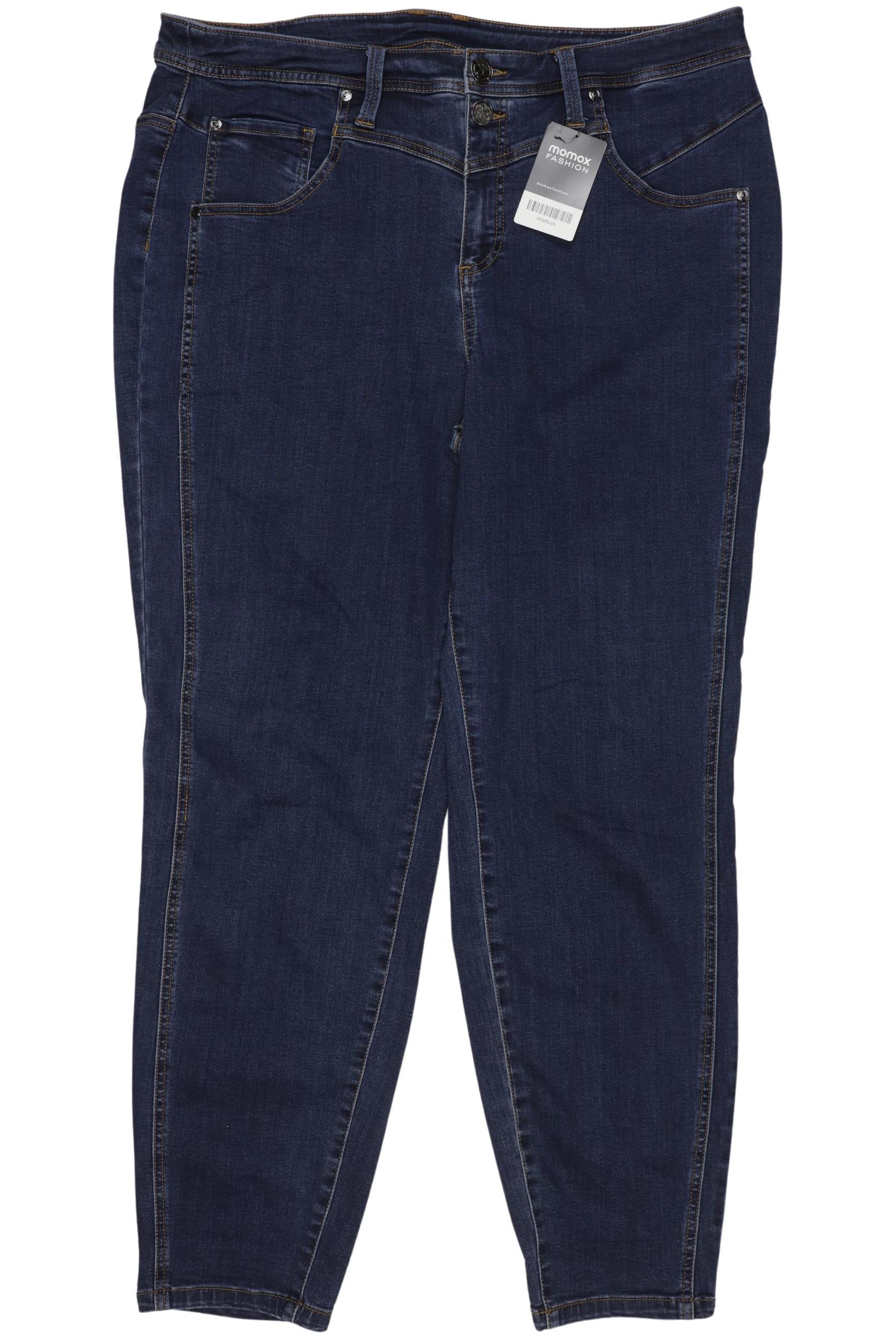 

sheego Damen Jeans, marineblau, Gr. 38