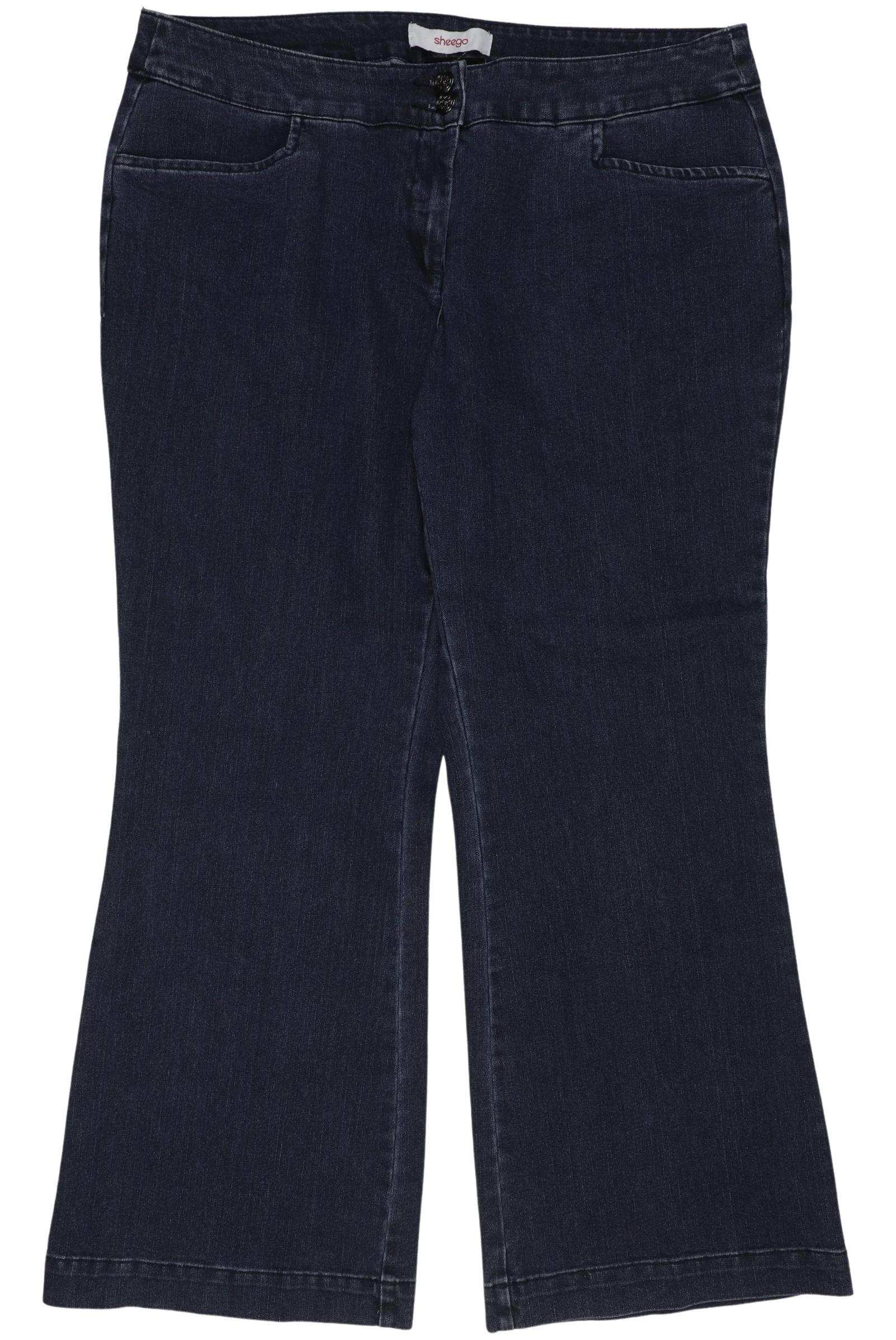 

sheego Damen Jeans, marineblau, Gr. 24