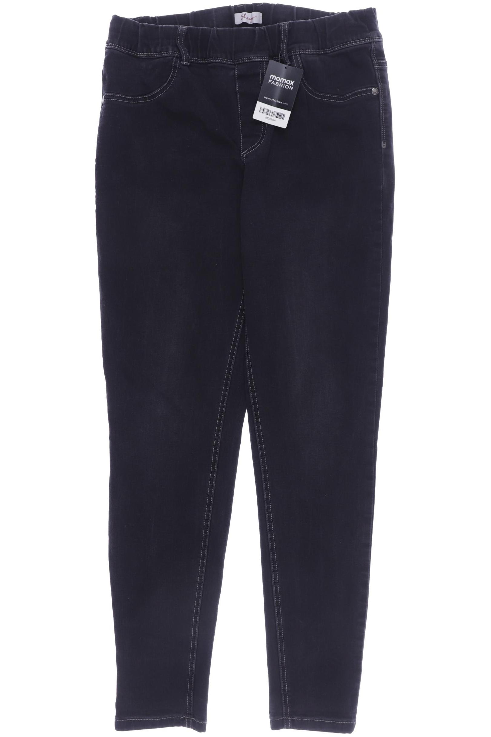 

sheego Damen Jeans, grau, Gr. 42