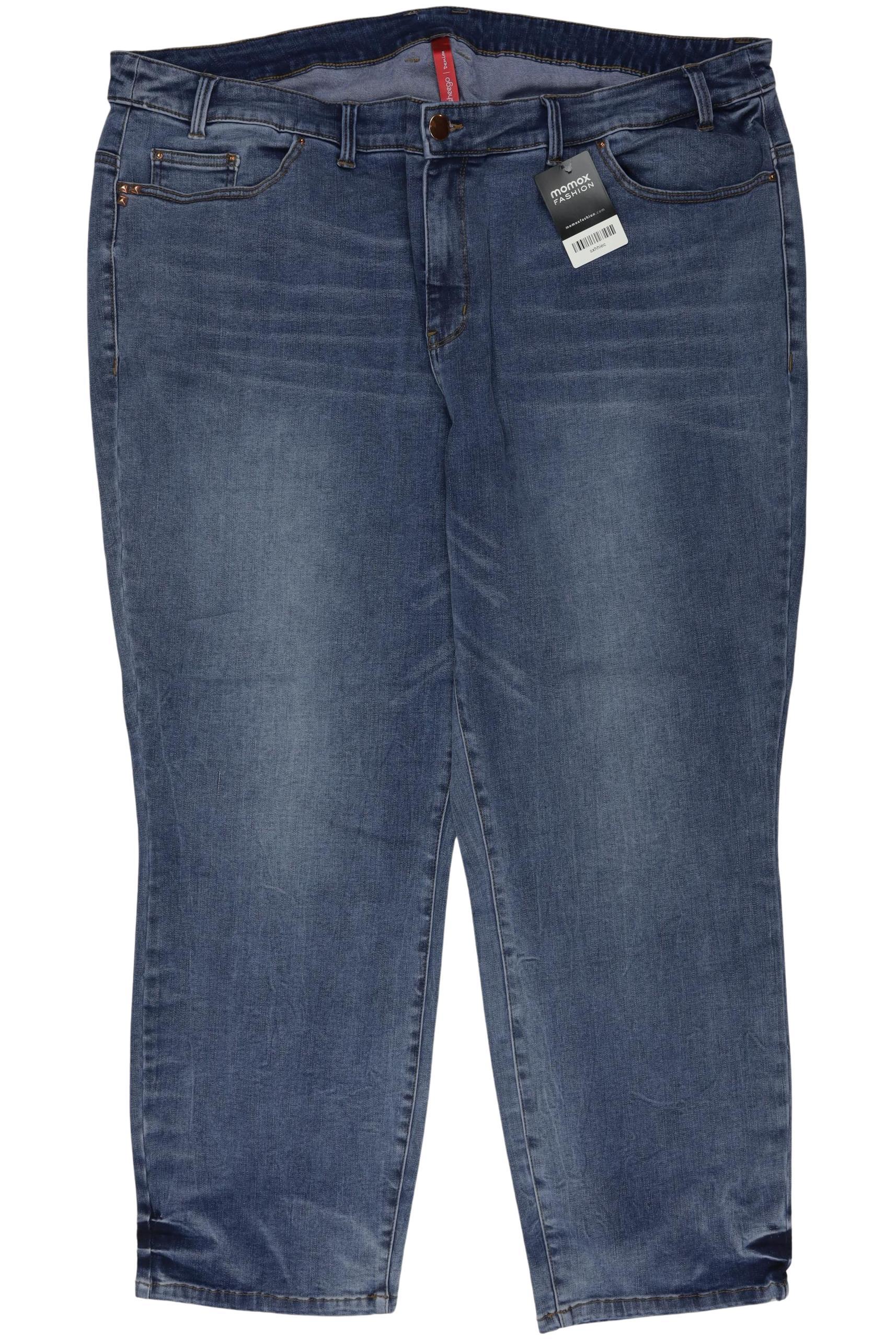 

sheego Damen Jeans, blau, Gr. 58