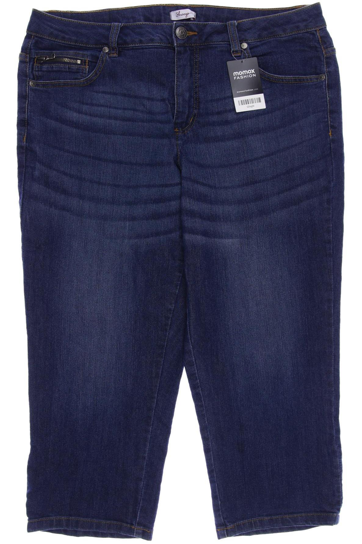 

sheego Damen Jeans, blau