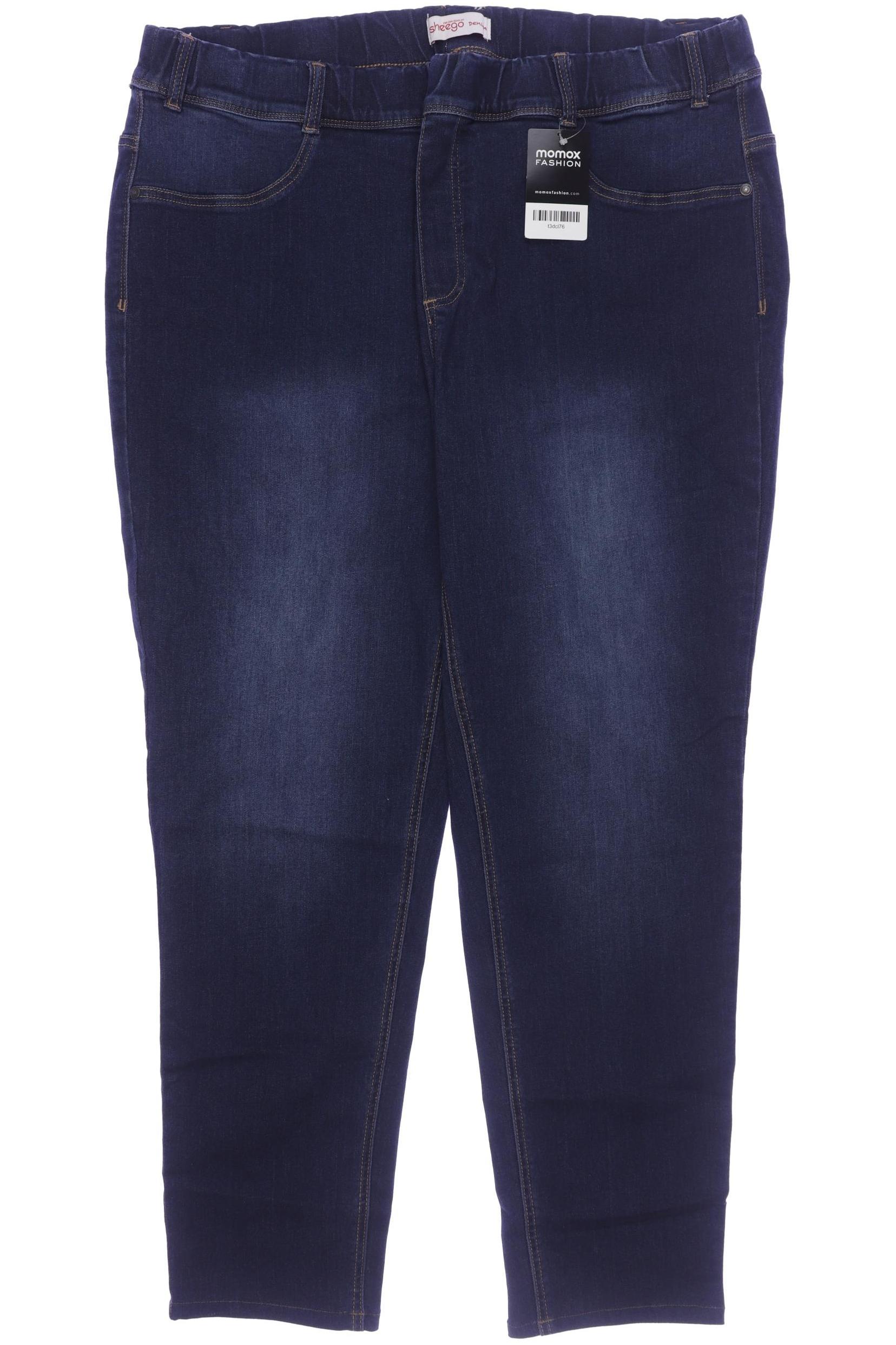 

sheego Damen Jeans, blau, Gr. 104