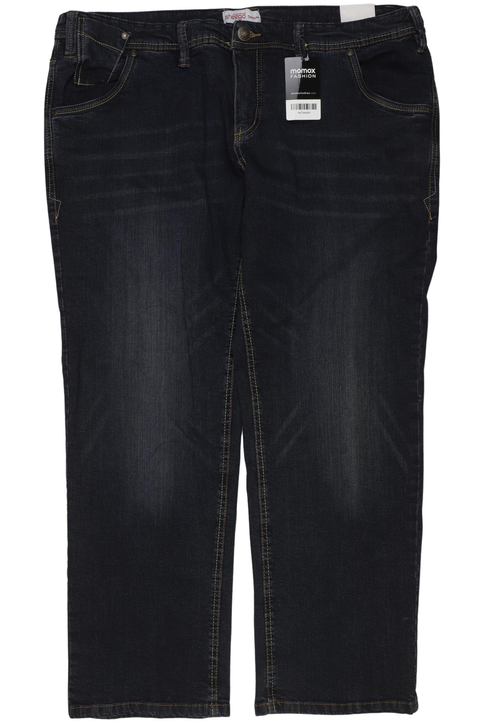 

sheego Damen Jeans, marineblau, Gr. 25