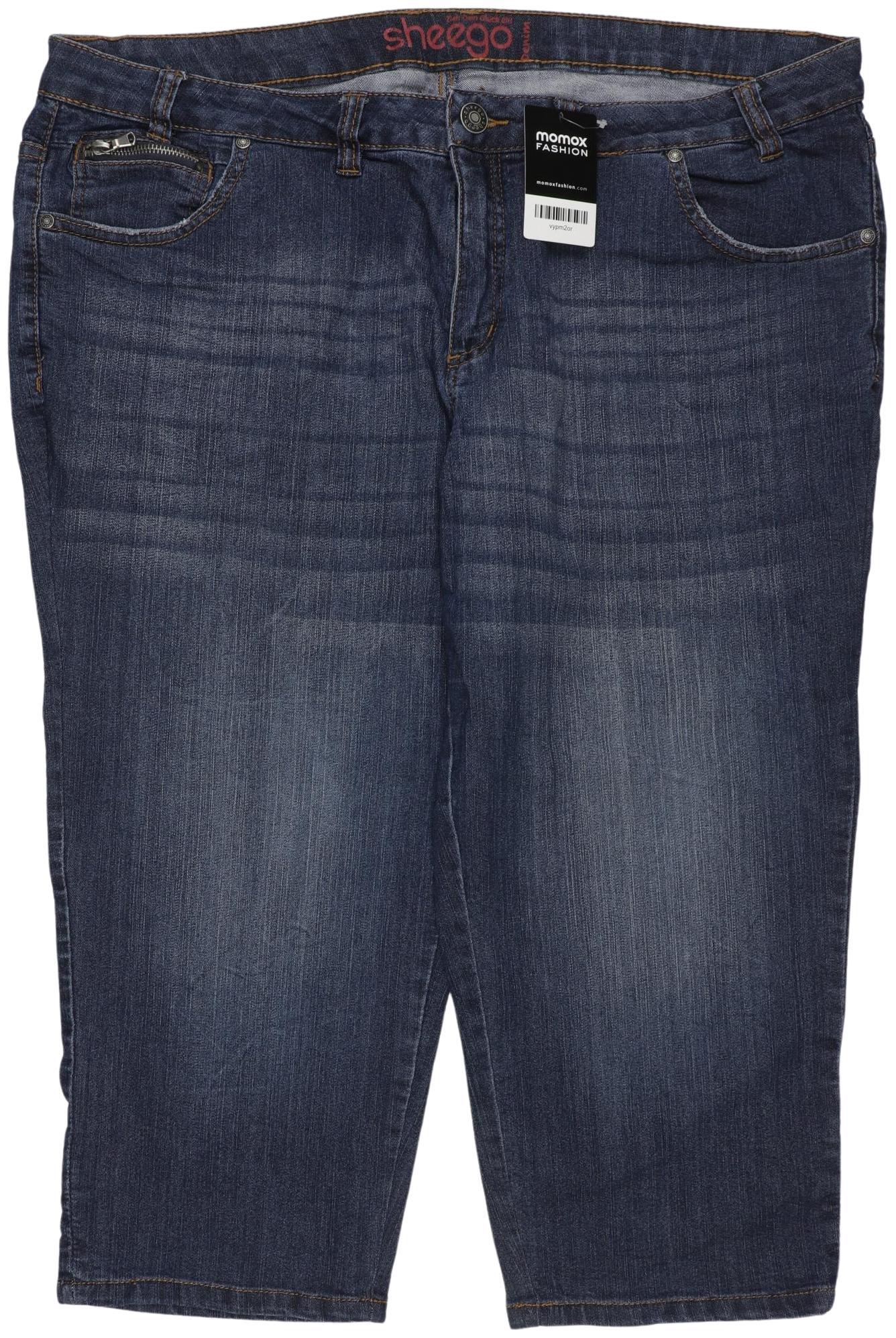 

sheego Damen Jeans, blau, Gr. 50