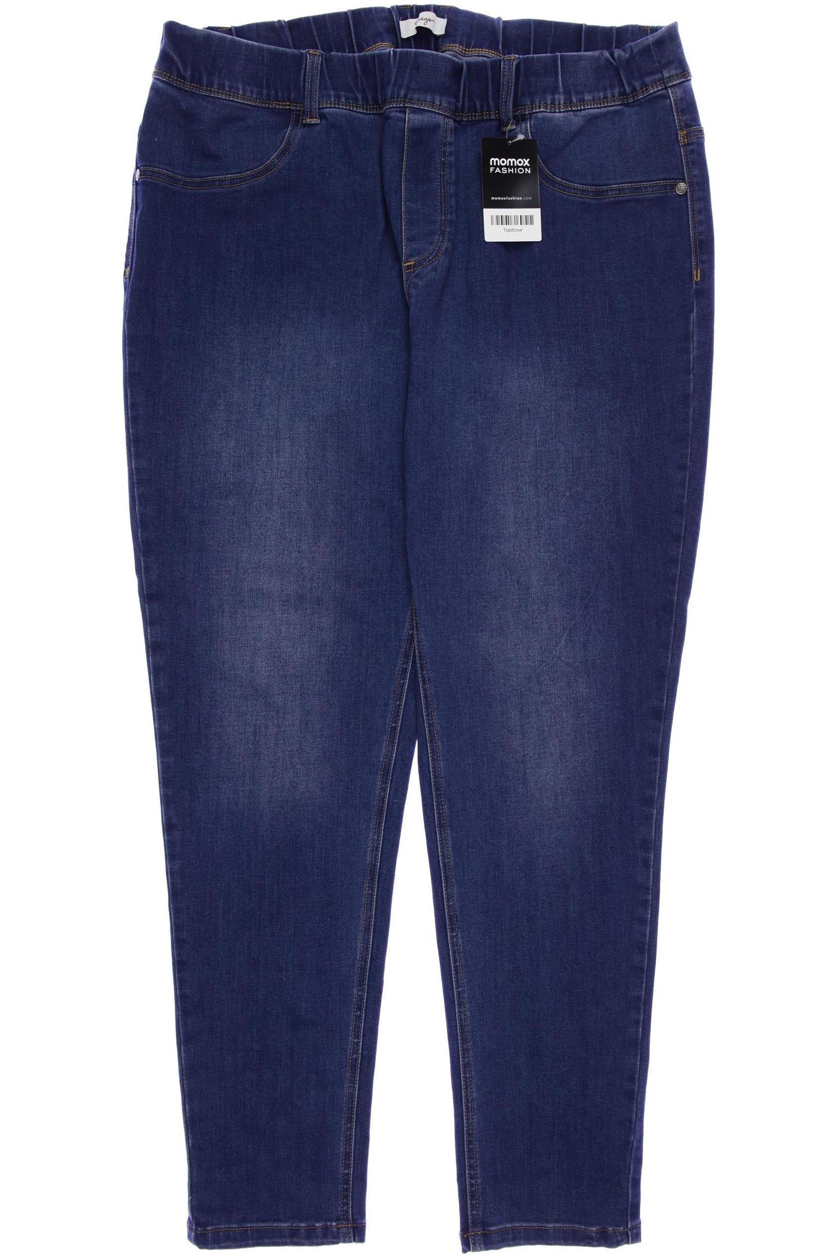 

sheego Damen Jeans, blau, Gr. 48