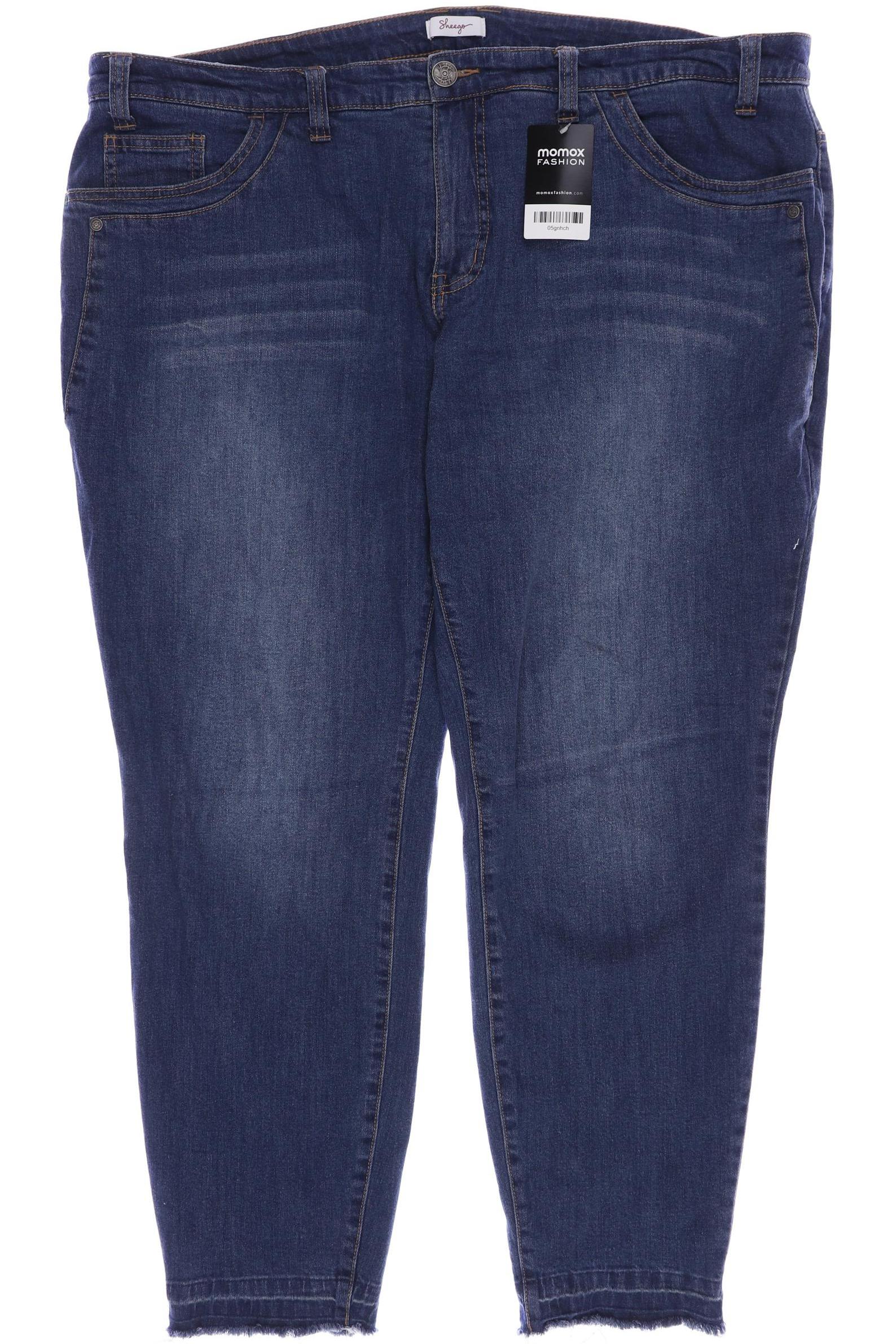 

sheego Damen Jeans, blau