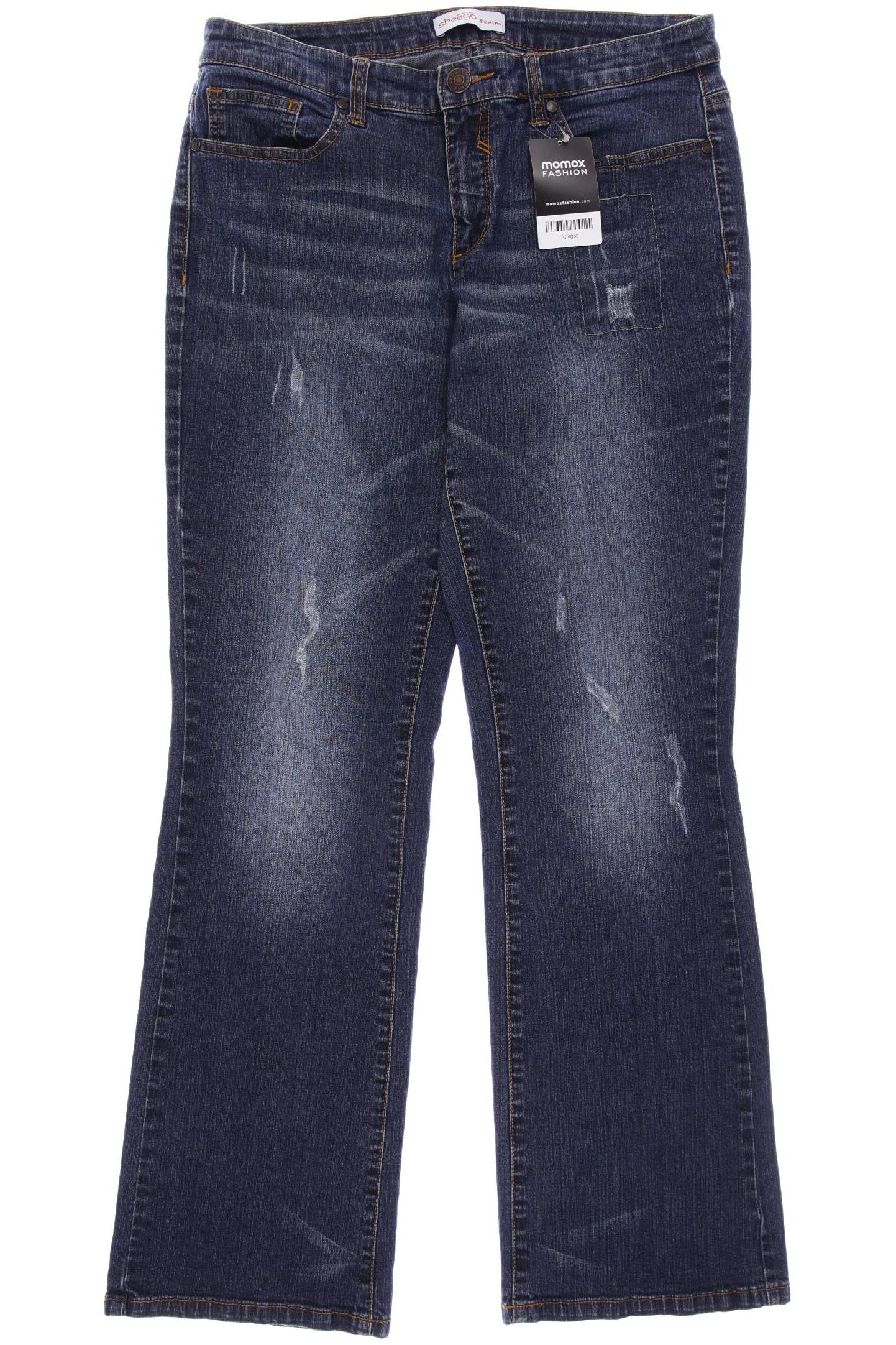 

sheego Damen Jeans, blau, Gr. 31