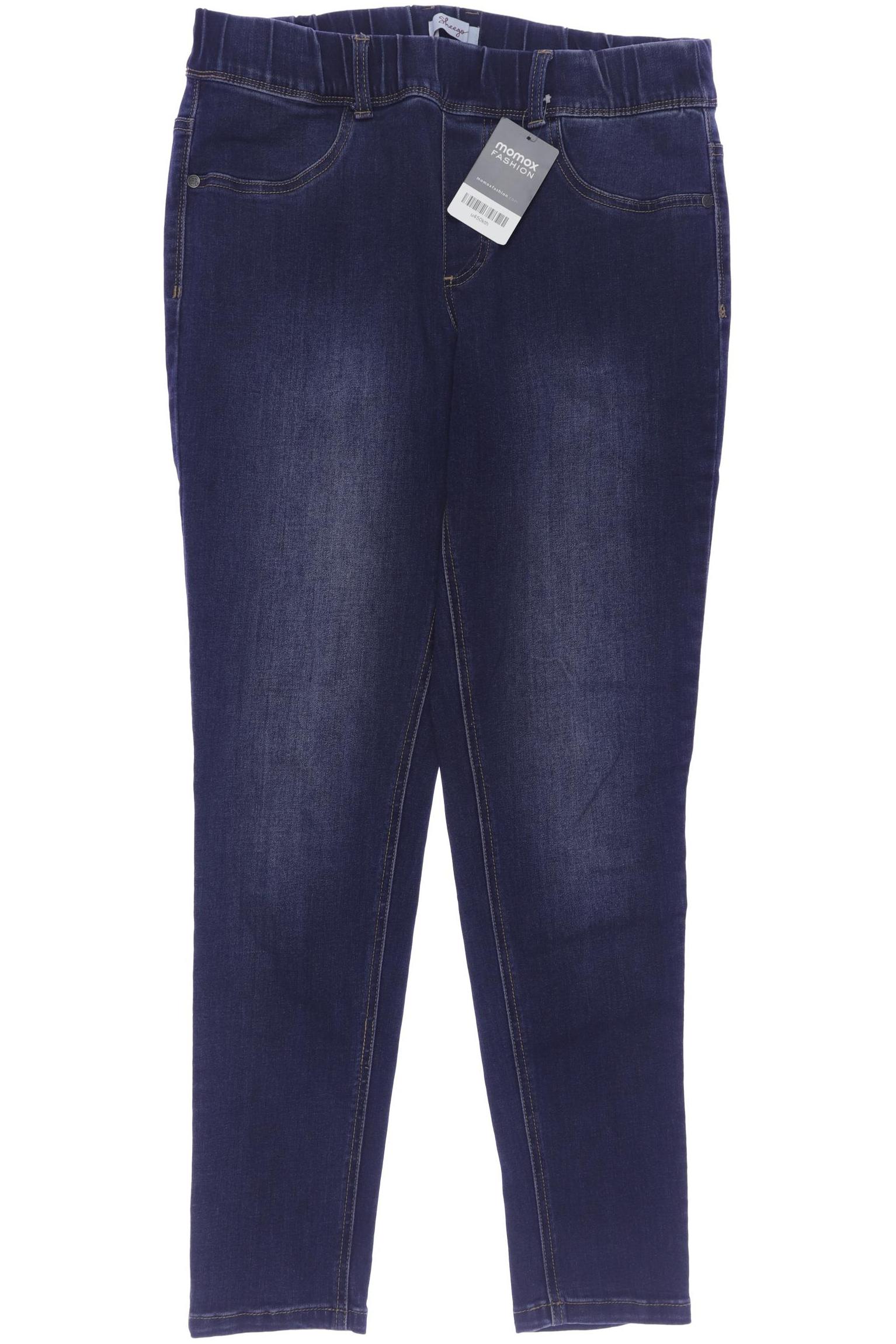 

sheego Damen Jeans, blau, Gr. 20