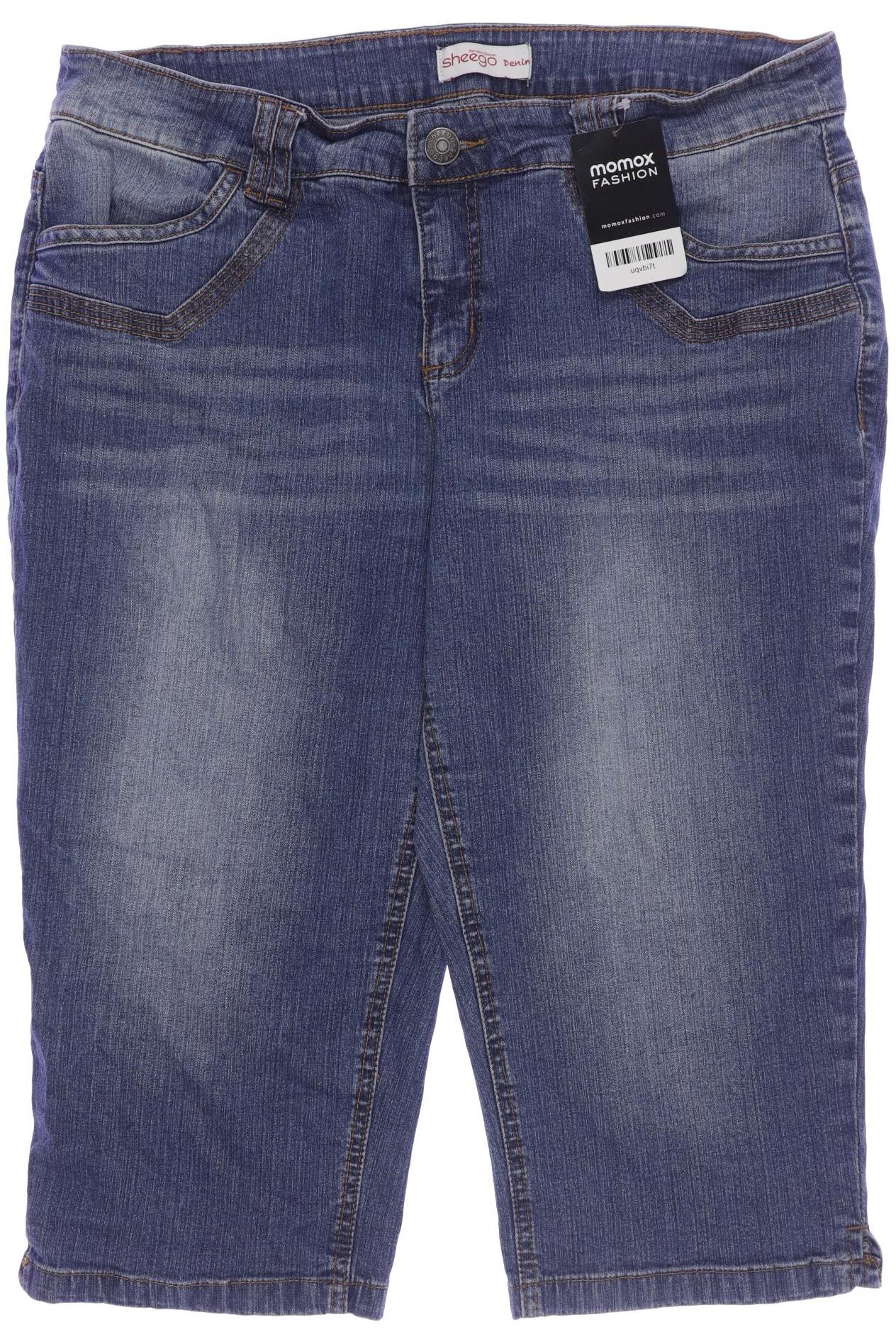 

sheego Damen Jeans, blau, Gr. 34