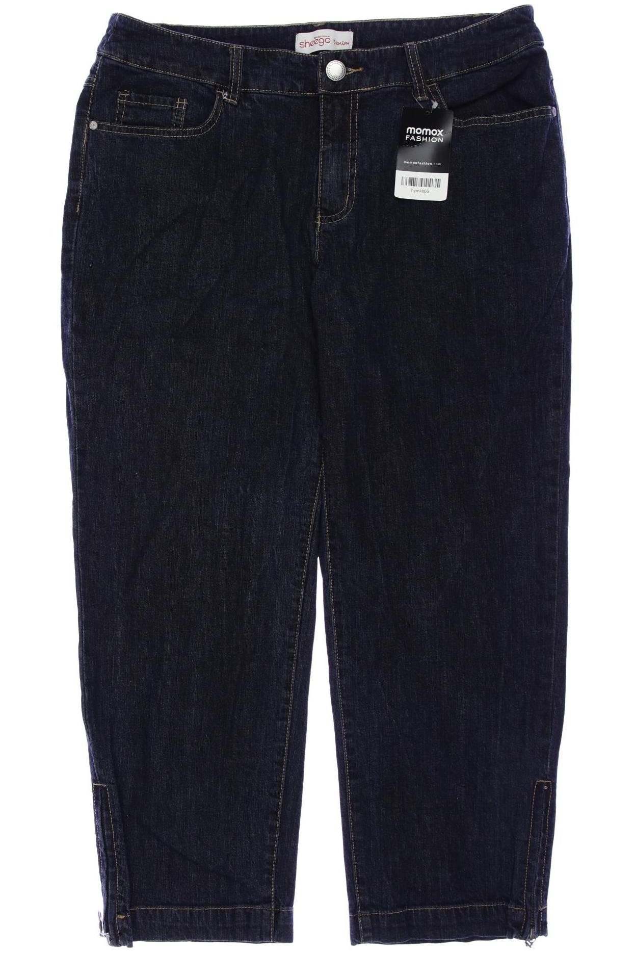 

sheego Damen Jeans, marineblau, Gr. 42