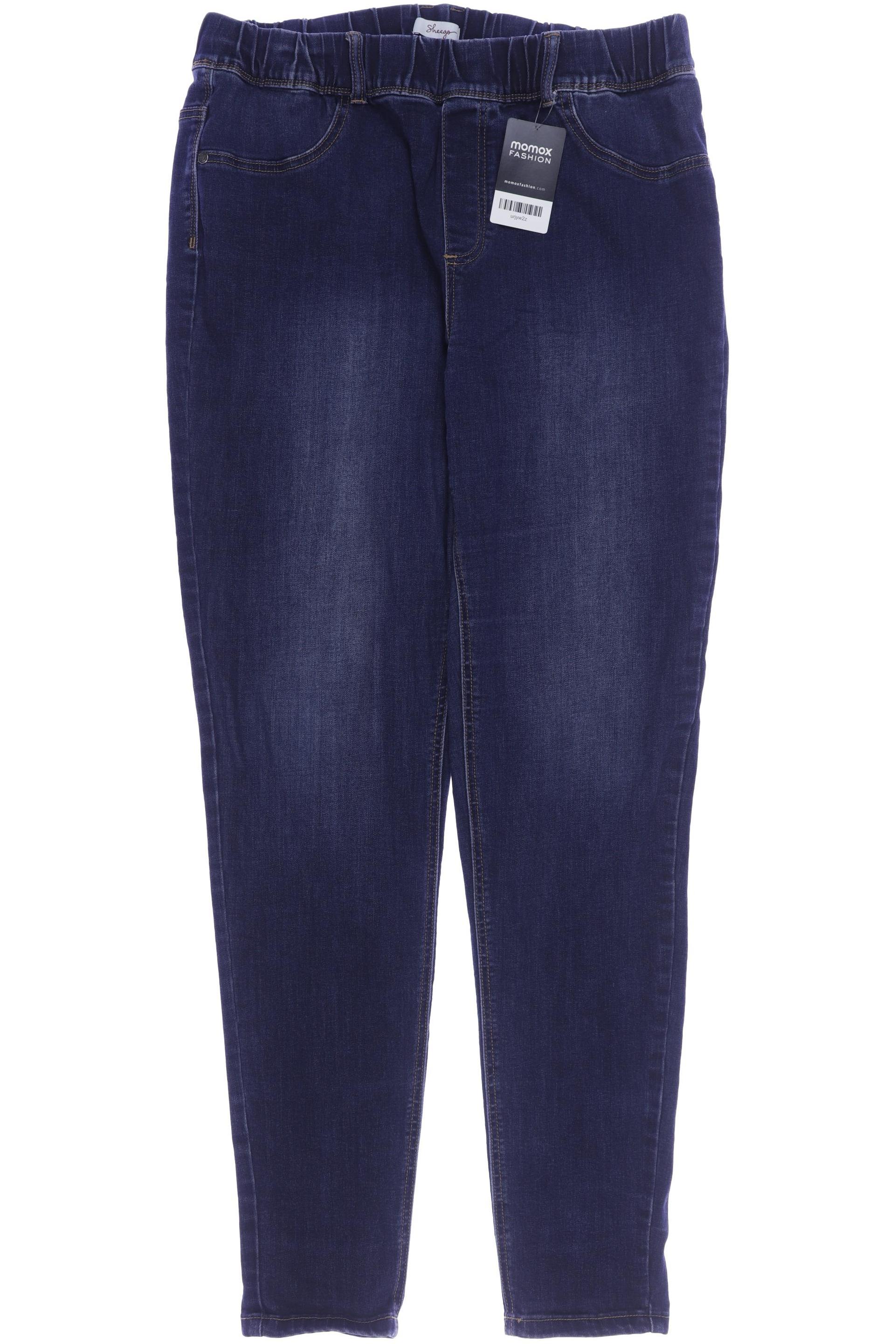 

sheego Damen Jeans, blau, Gr. 92