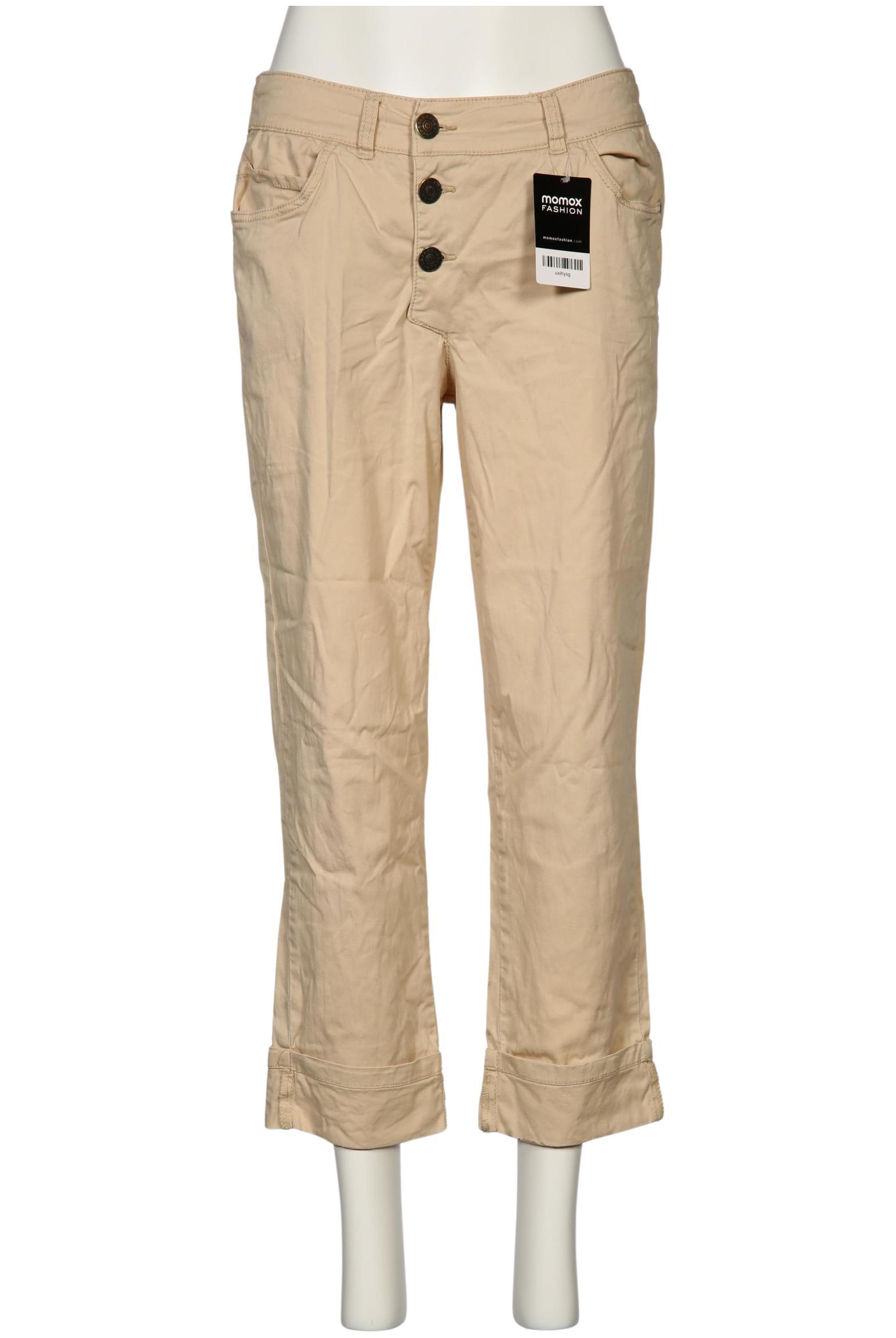 

sheego Damen Jeans, beige, Gr. 40