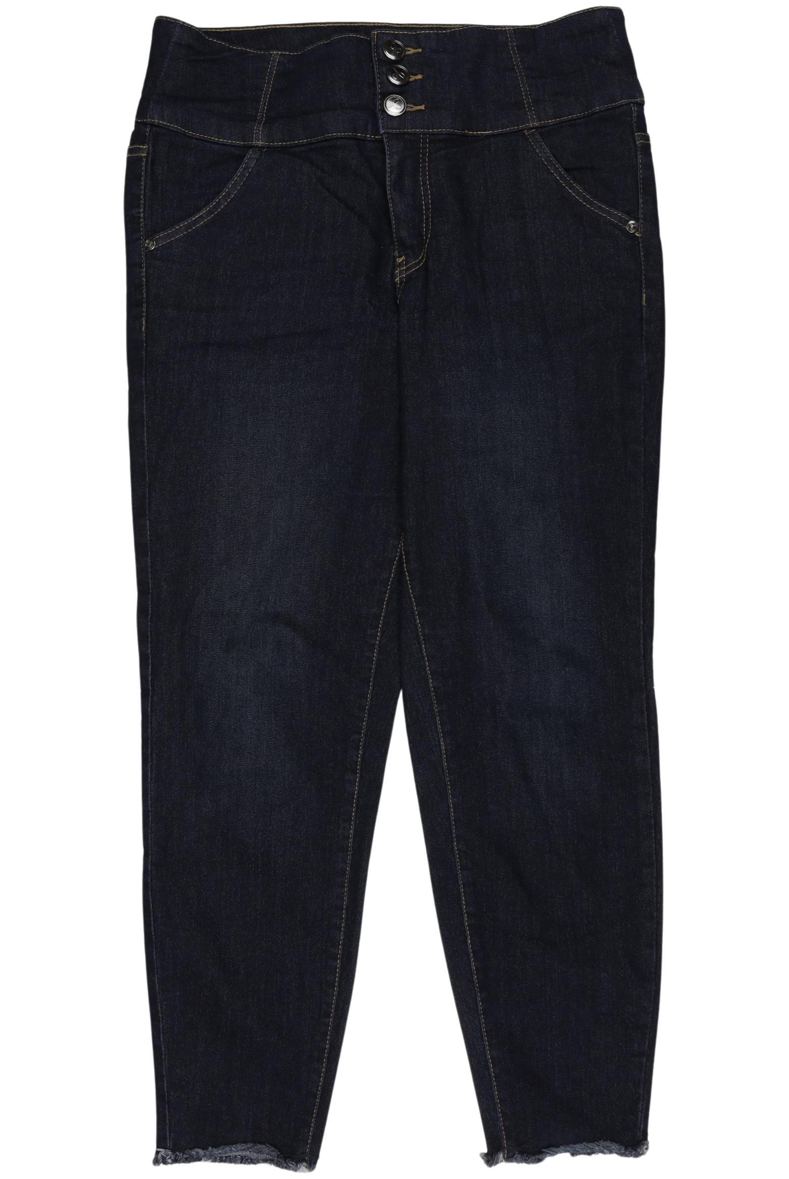 

sheego Damen Jeans, marineblau, Gr. 42