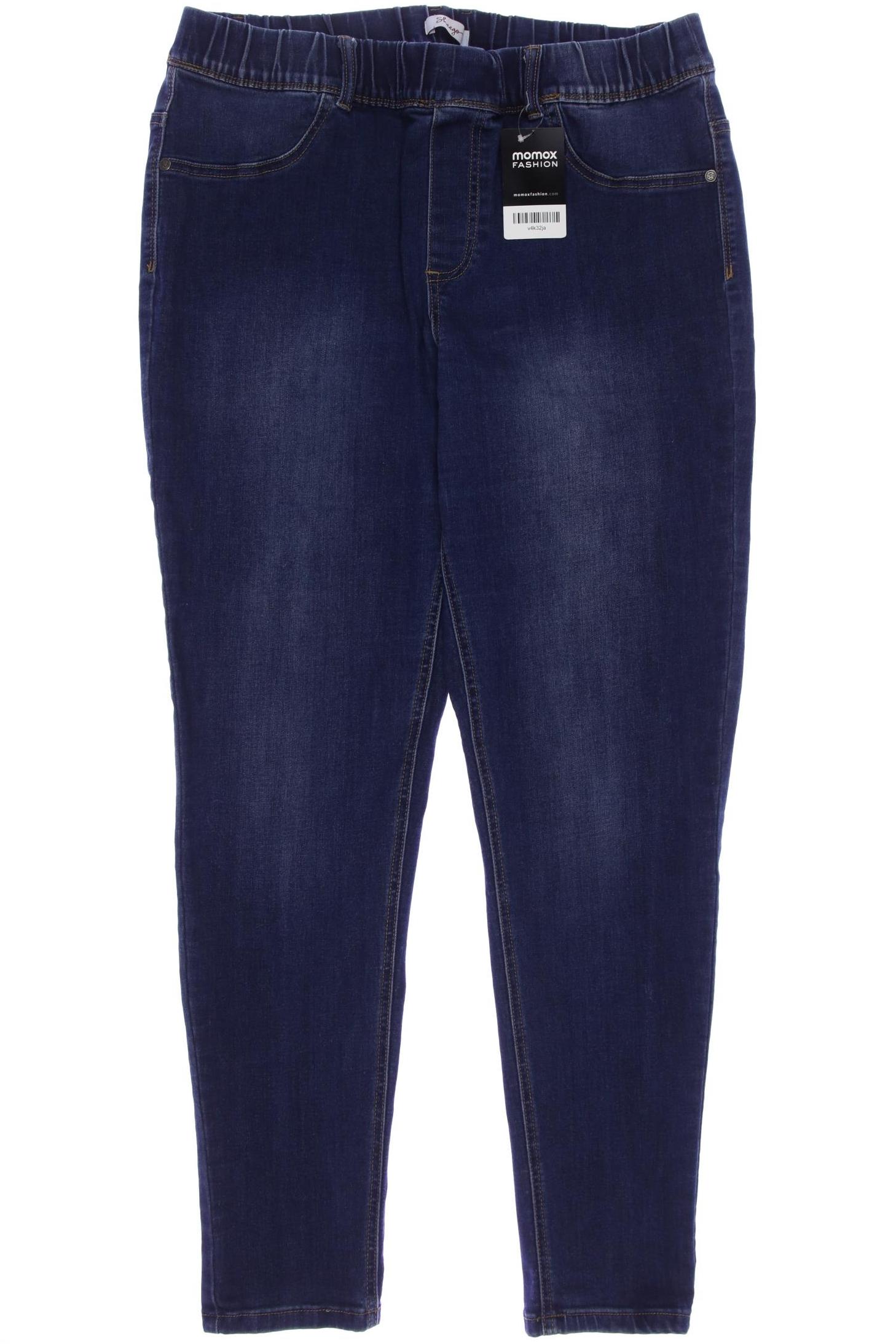 

sheego Damen Jeans, marineblau, Gr. 31