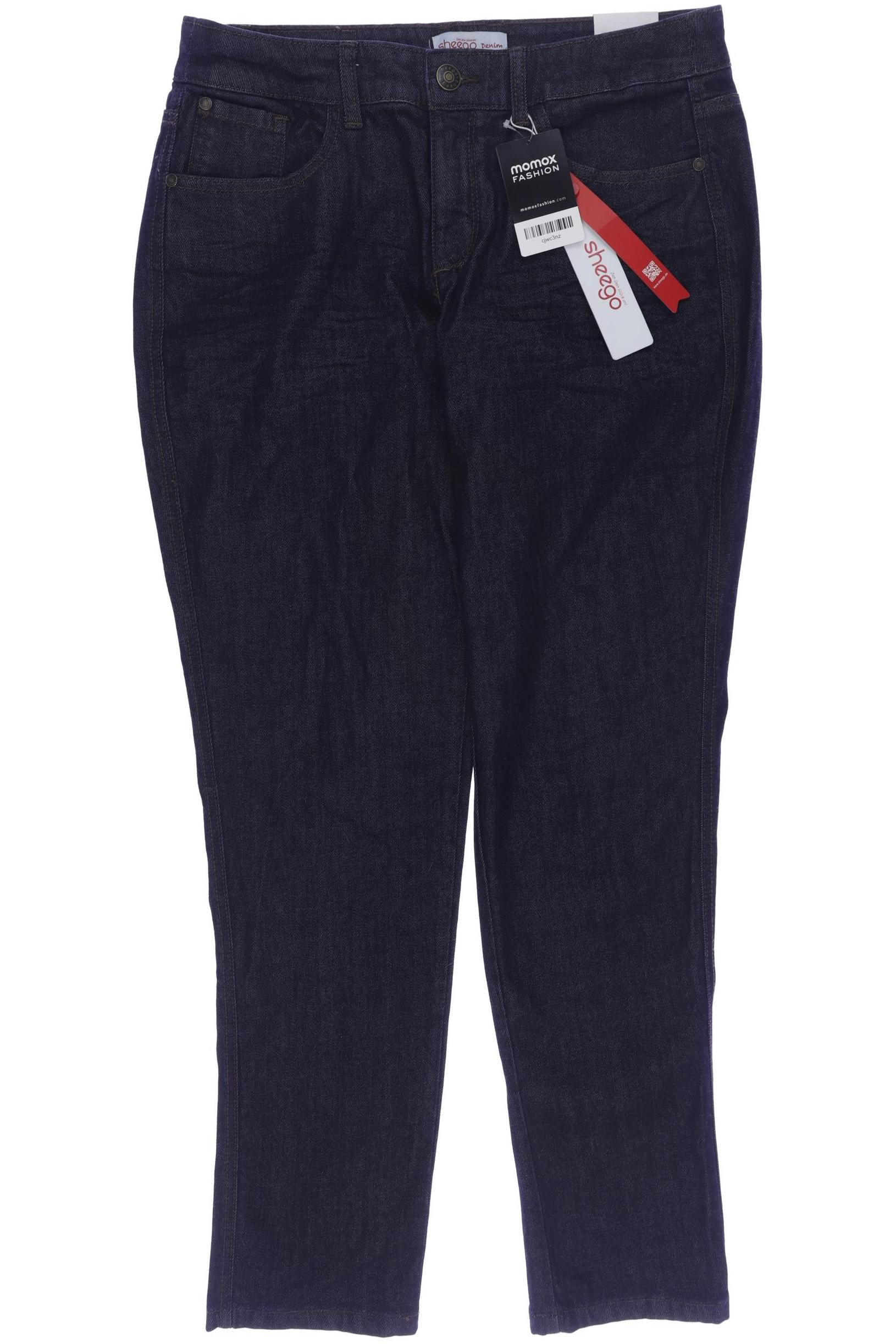 

sheego Damen Jeans, marineblau, Gr. 42