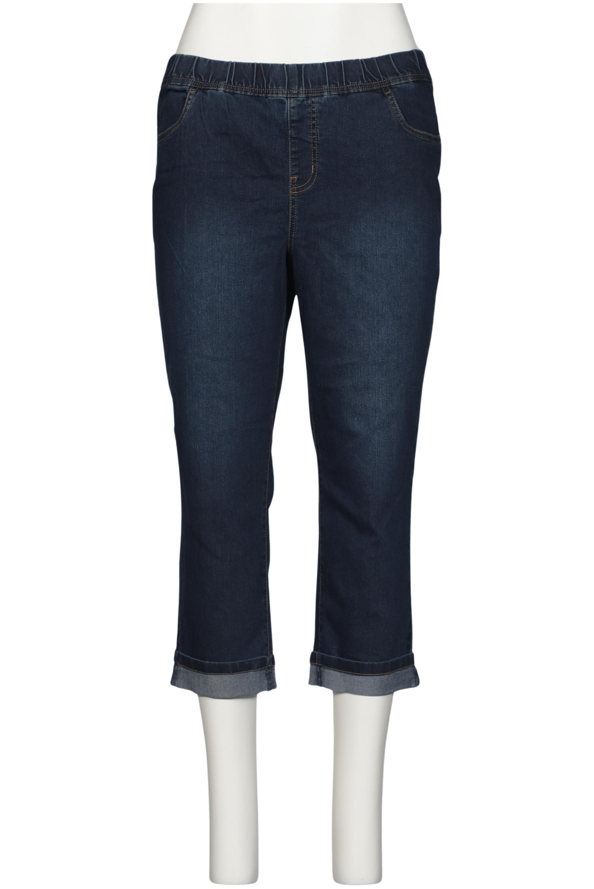 

sheego Damen Jeans, marineblau, Gr. 44