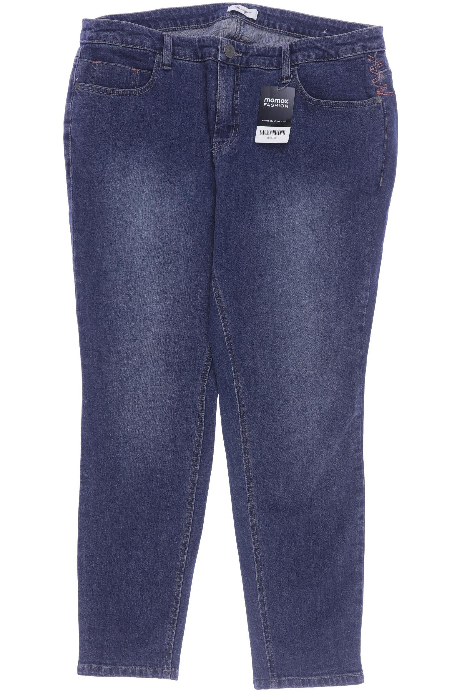 

sheego Damen Jeans, blau, Gr. 23