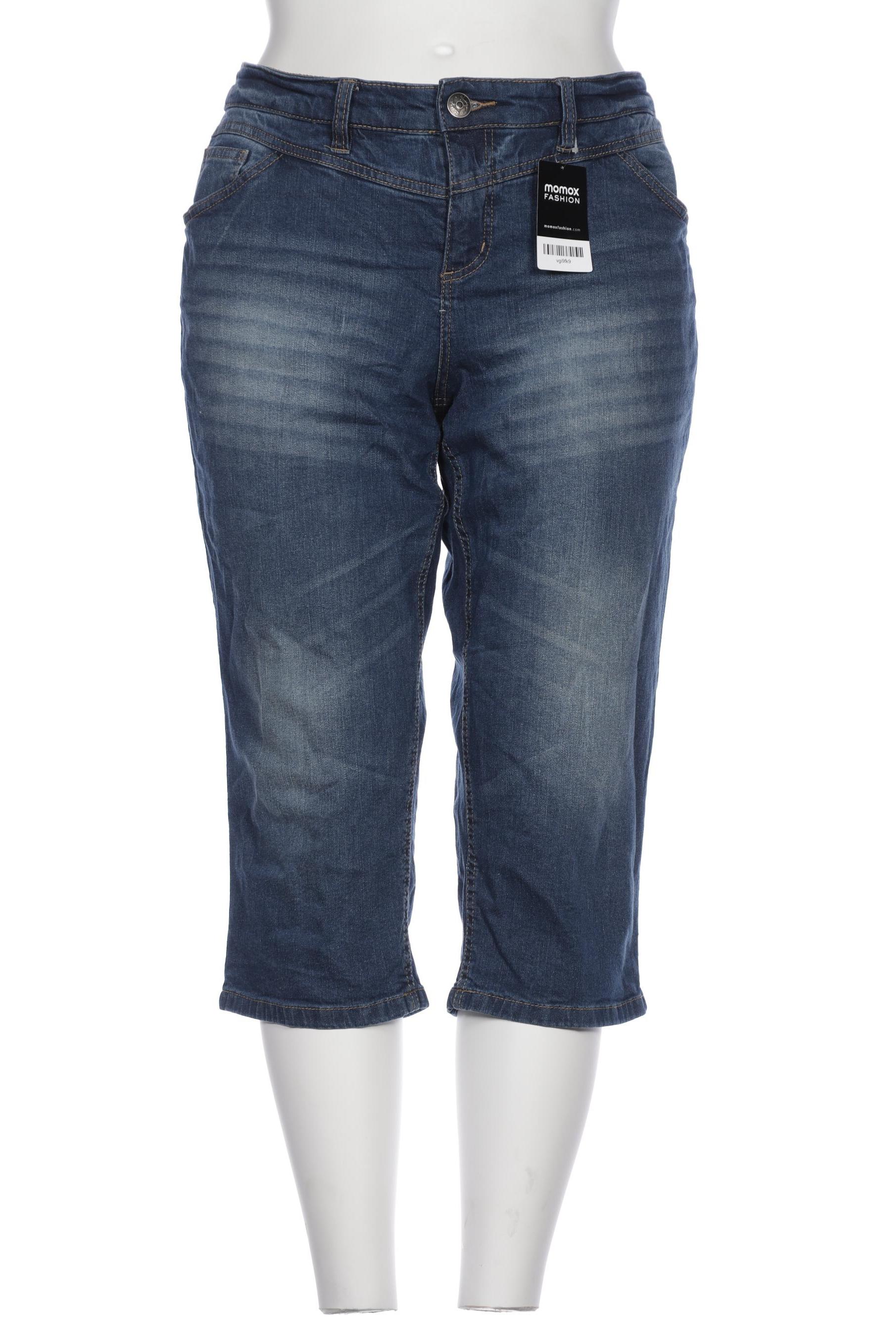

sheego Damen Jeans, blau, Gr. 46