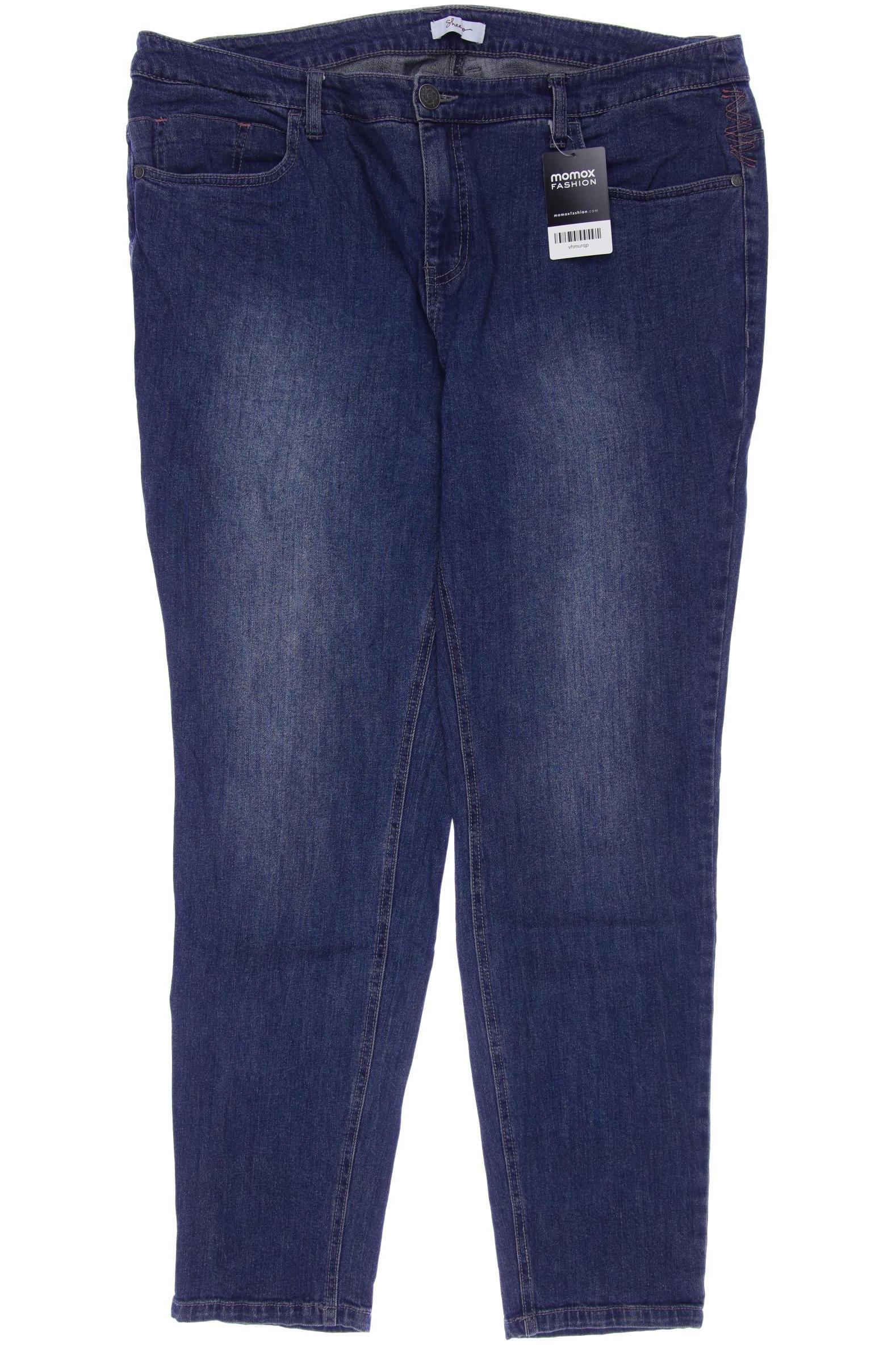 

sheego Damen Jeans, blau