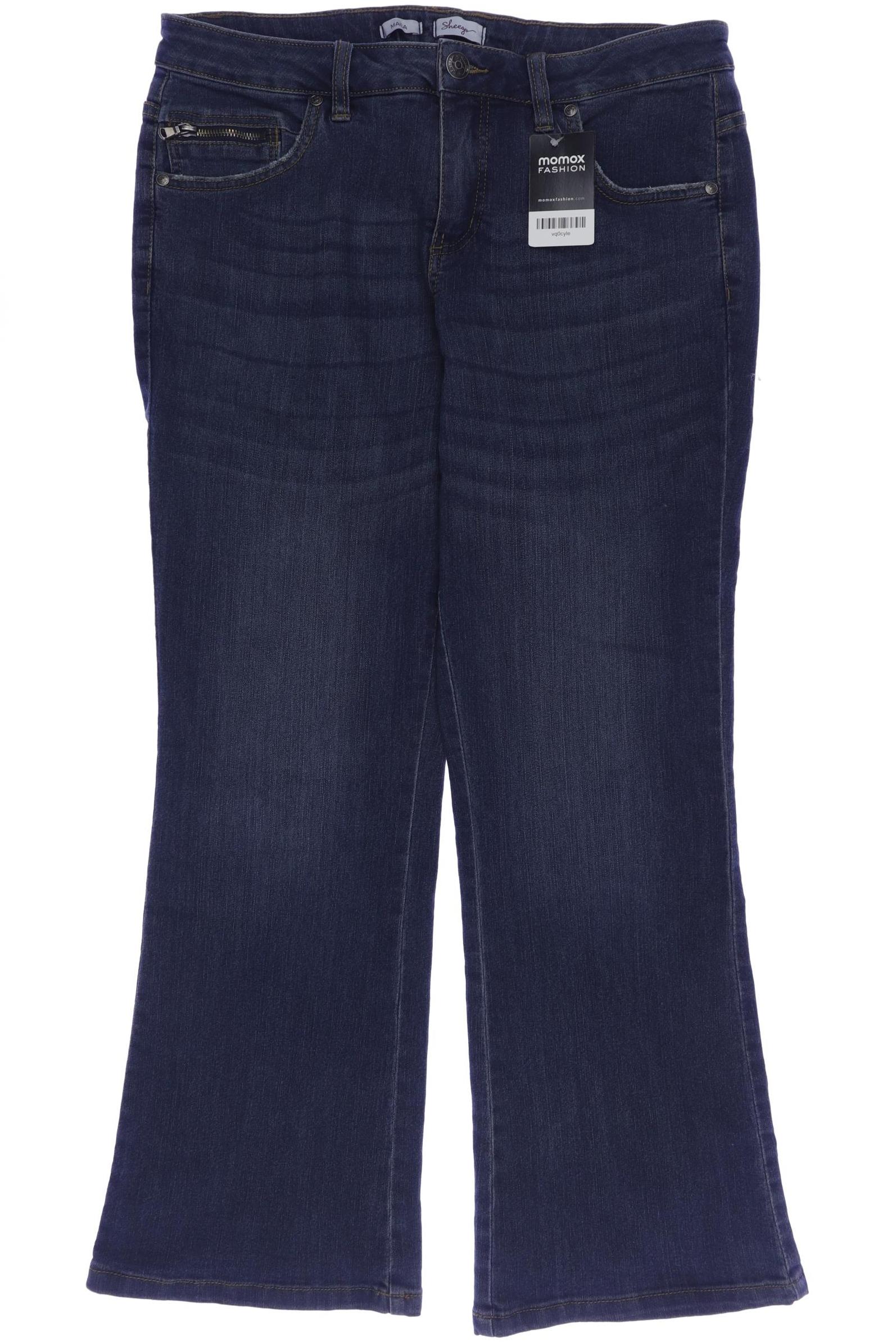 

sheego Damen Jeans, blau, Gr. 22