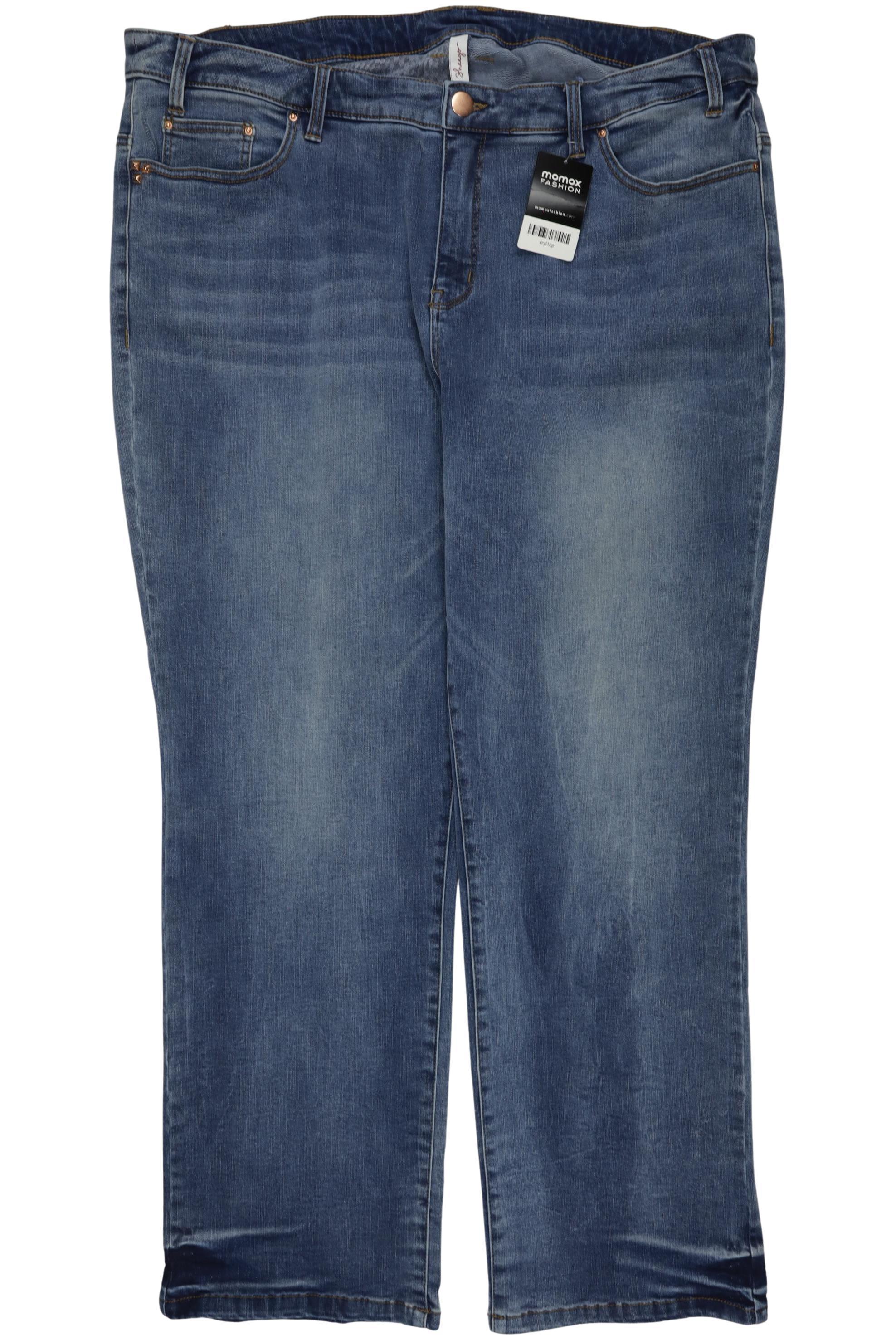 

sheego Damen Jeans, blau, Gr. 54