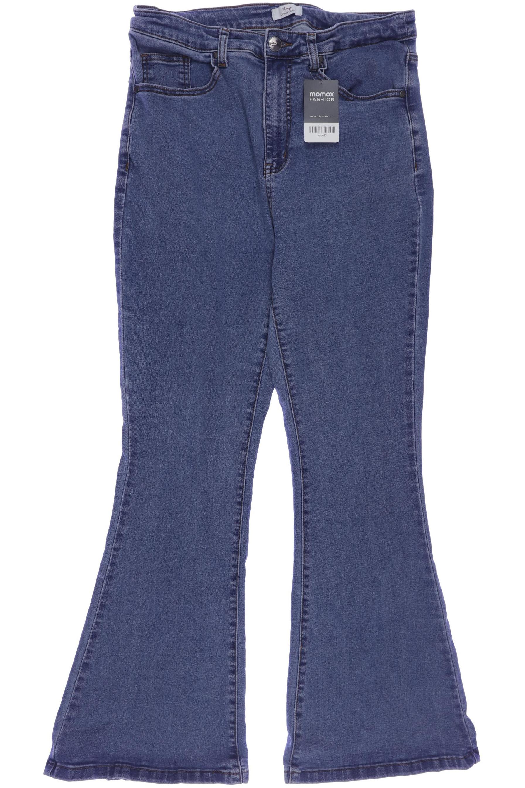 

sheego Damen Jeans, blau, Gr. 32