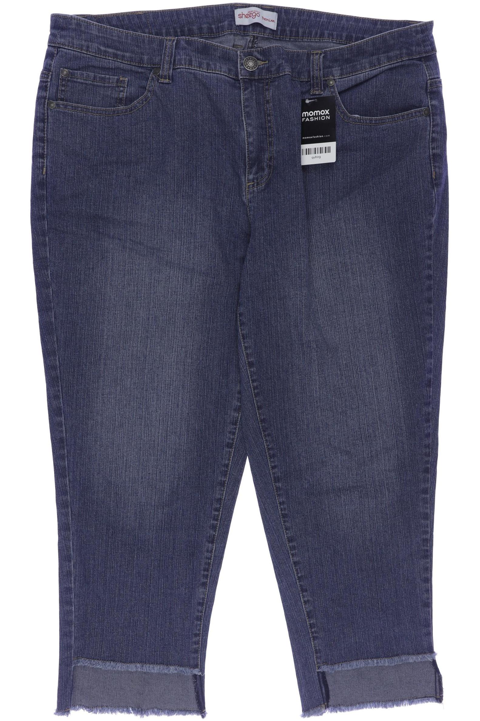 

sheego Damen Jeans, blau, Gr. 48