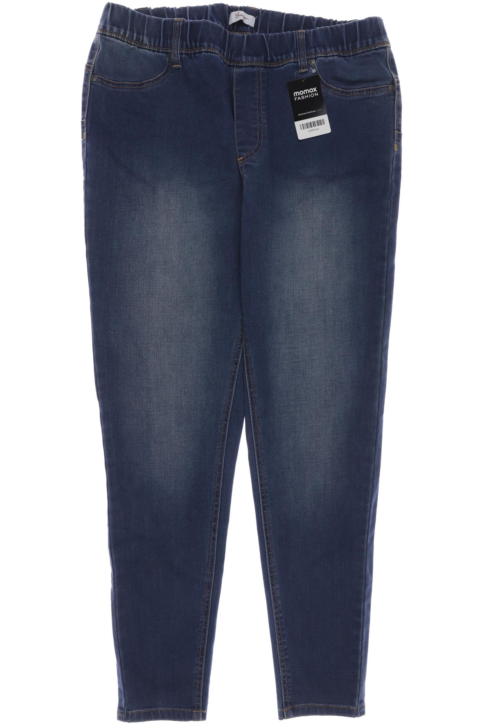 

sheego Damen Jeans, blau, Gr. 46