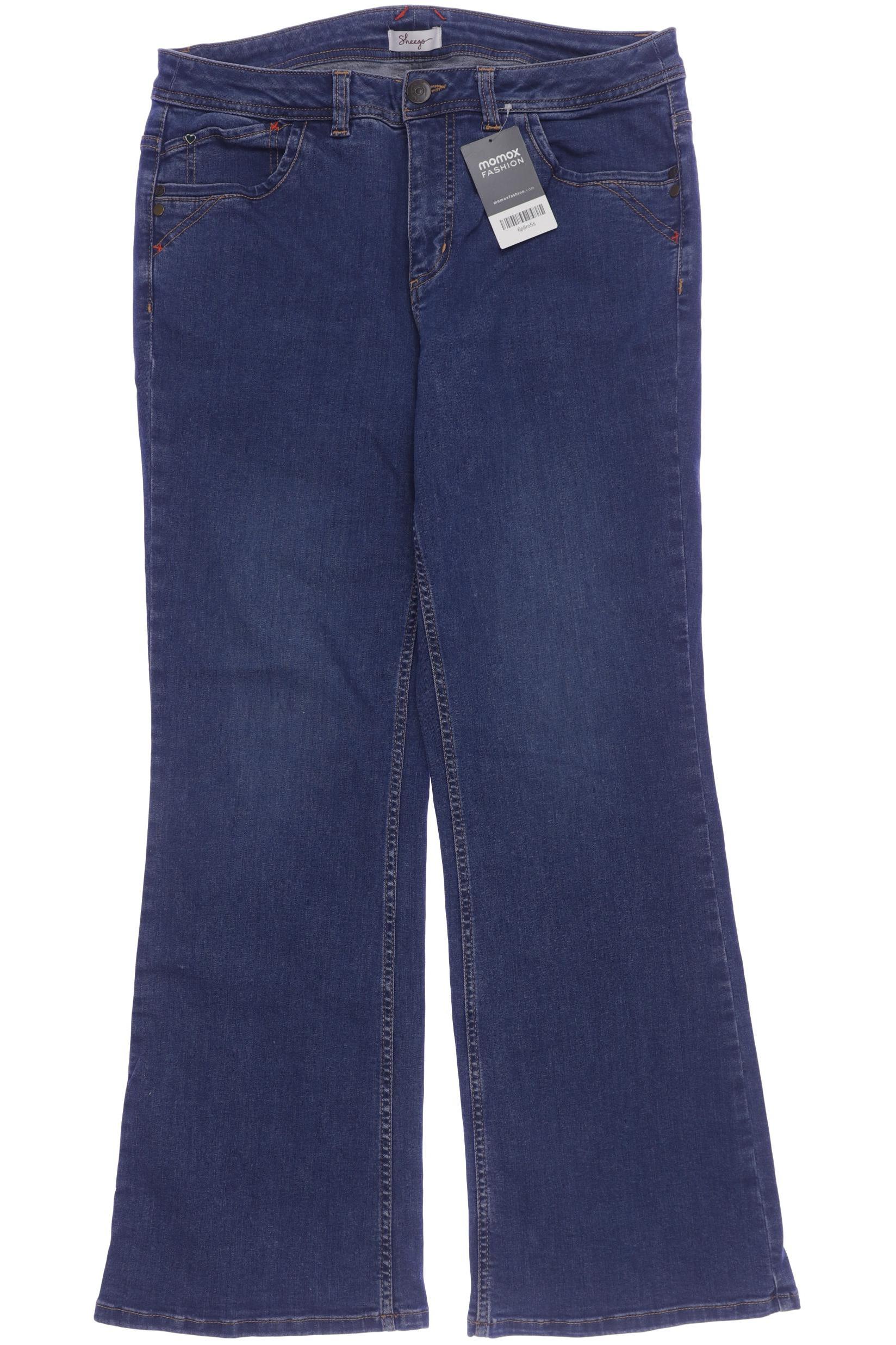 

sheego Damen Jeans, blau, Gr. 32