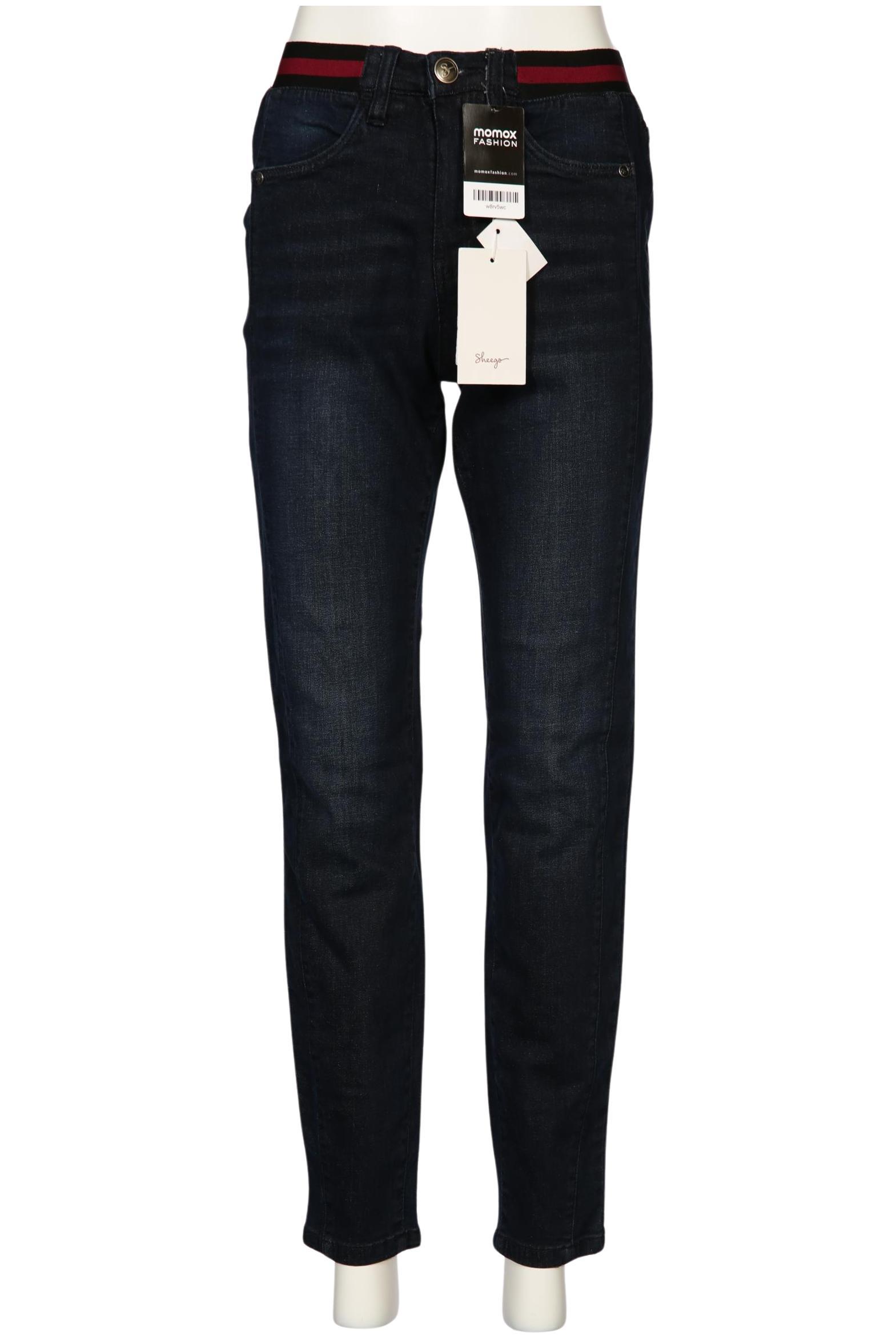 

sheego Damen Jeans, marineblau, Gr. 40