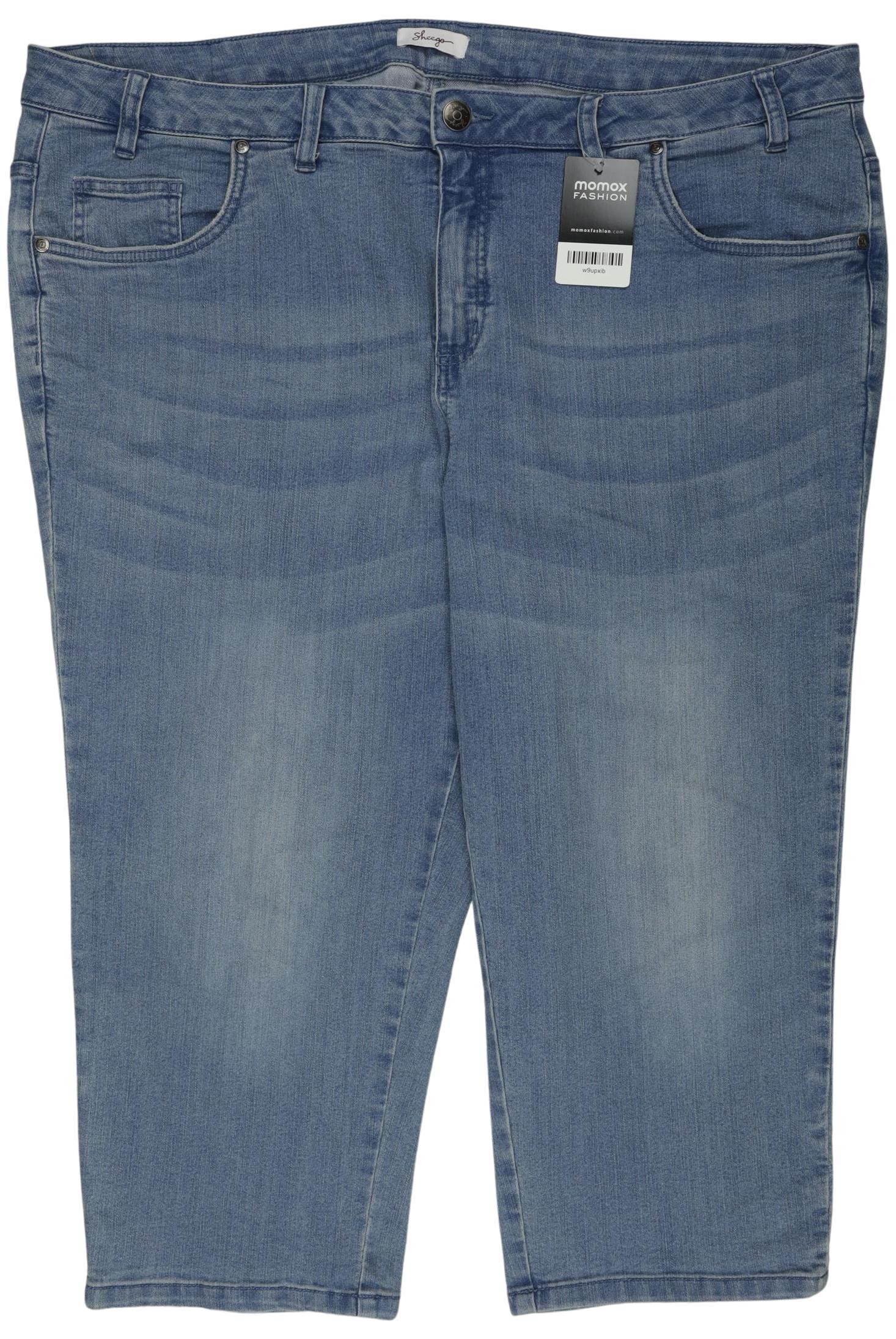 

sheego Damen Jeans, blau, Gr. 52