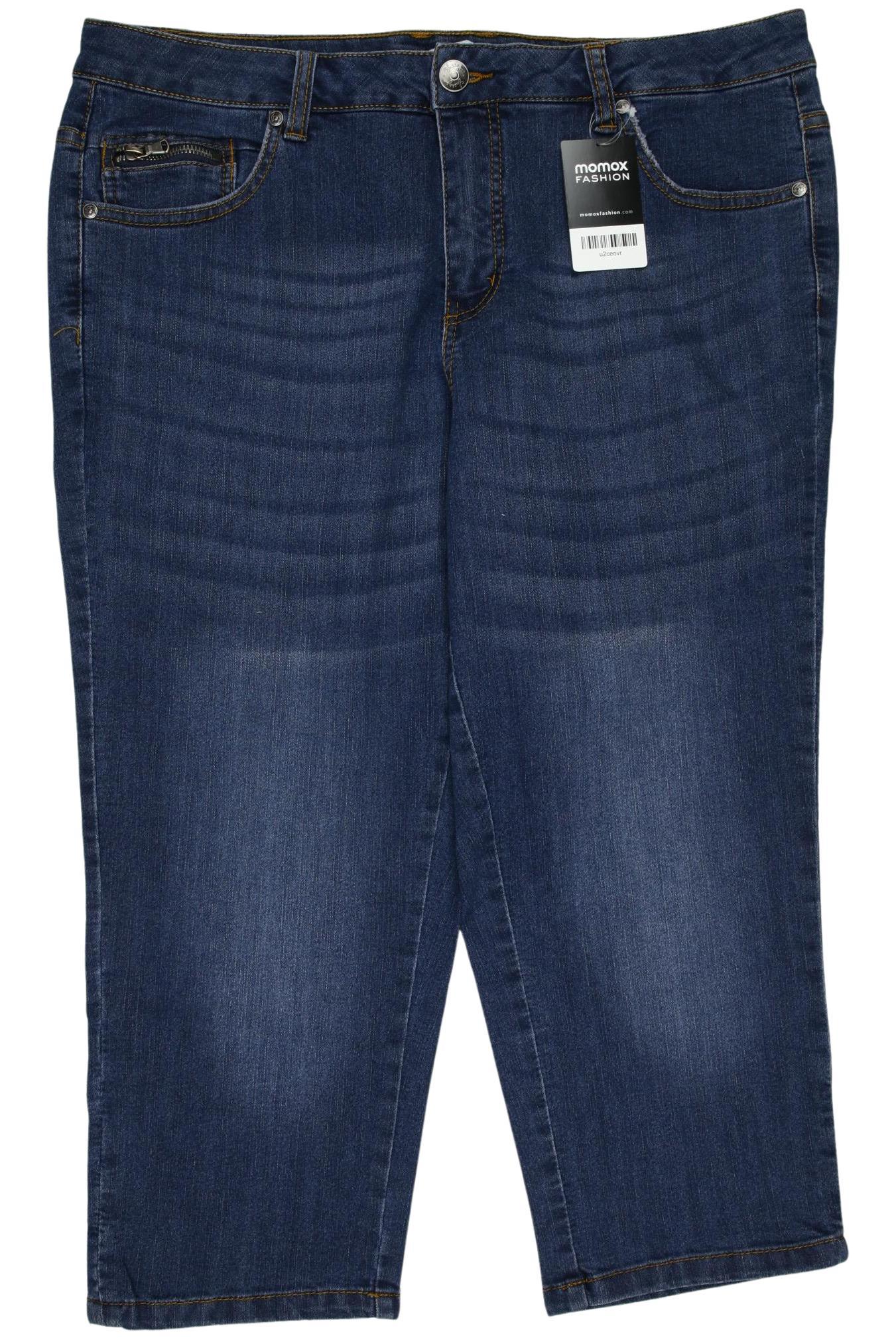 

sheego Damen Jeans, blau, Gr. 46