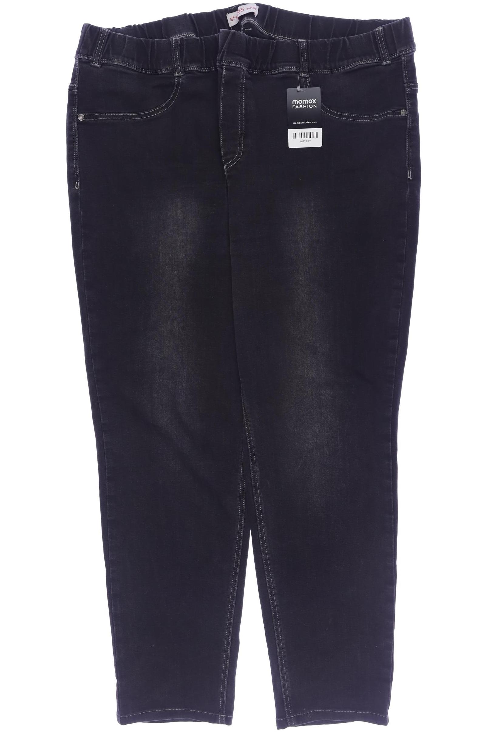 

sheego Damen Jeans, grau, Gr. 104