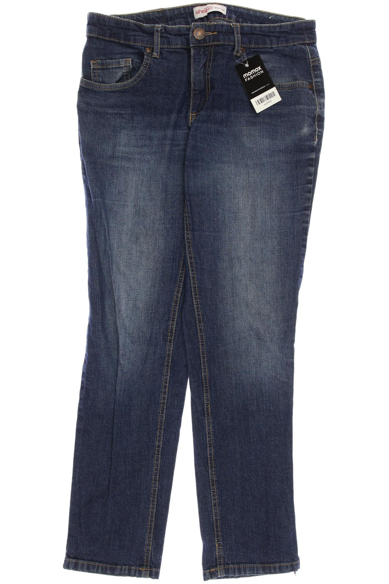 

sheego Damen Jeans, blau