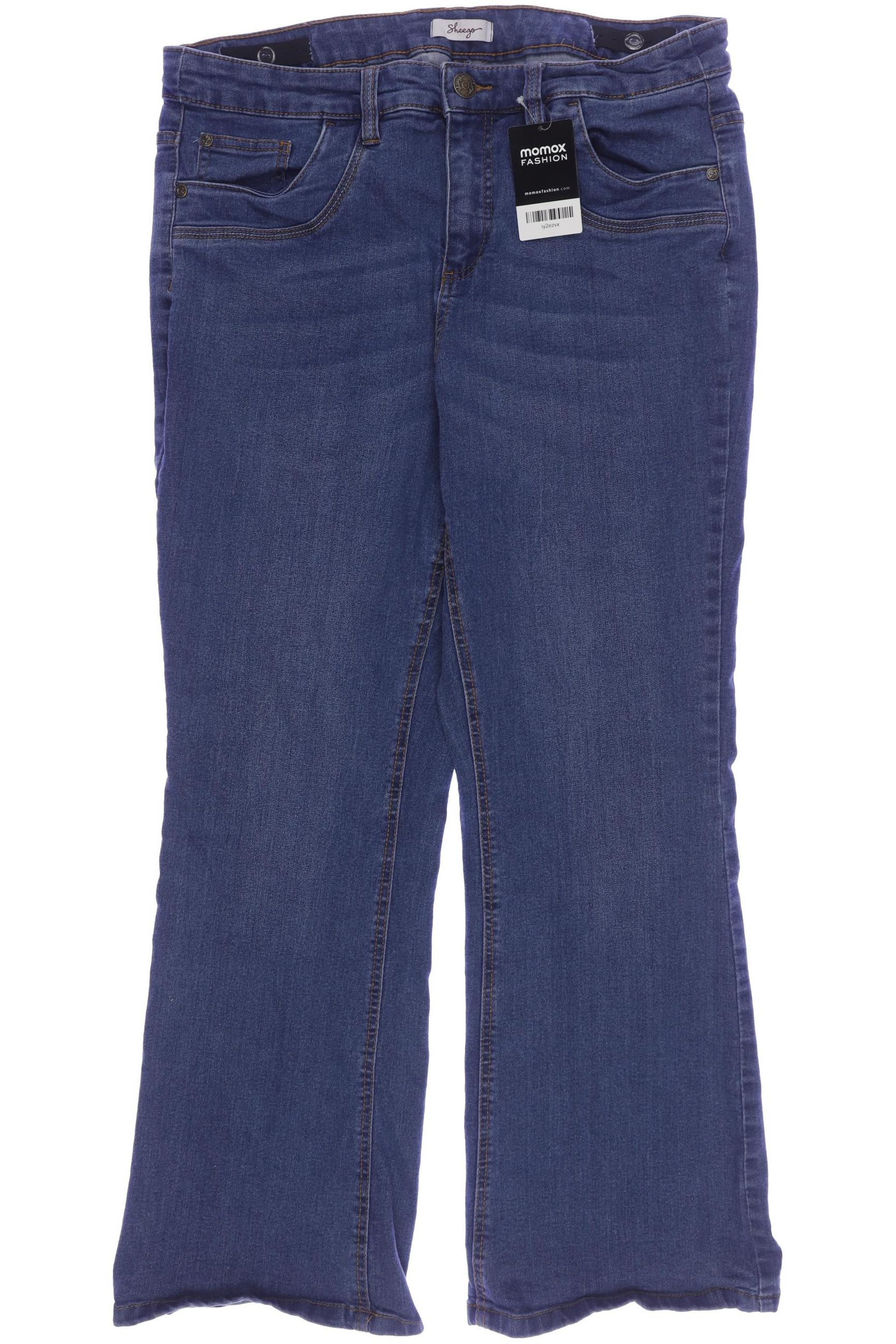 

sheego Damen Jeans, blau, Gr. 35